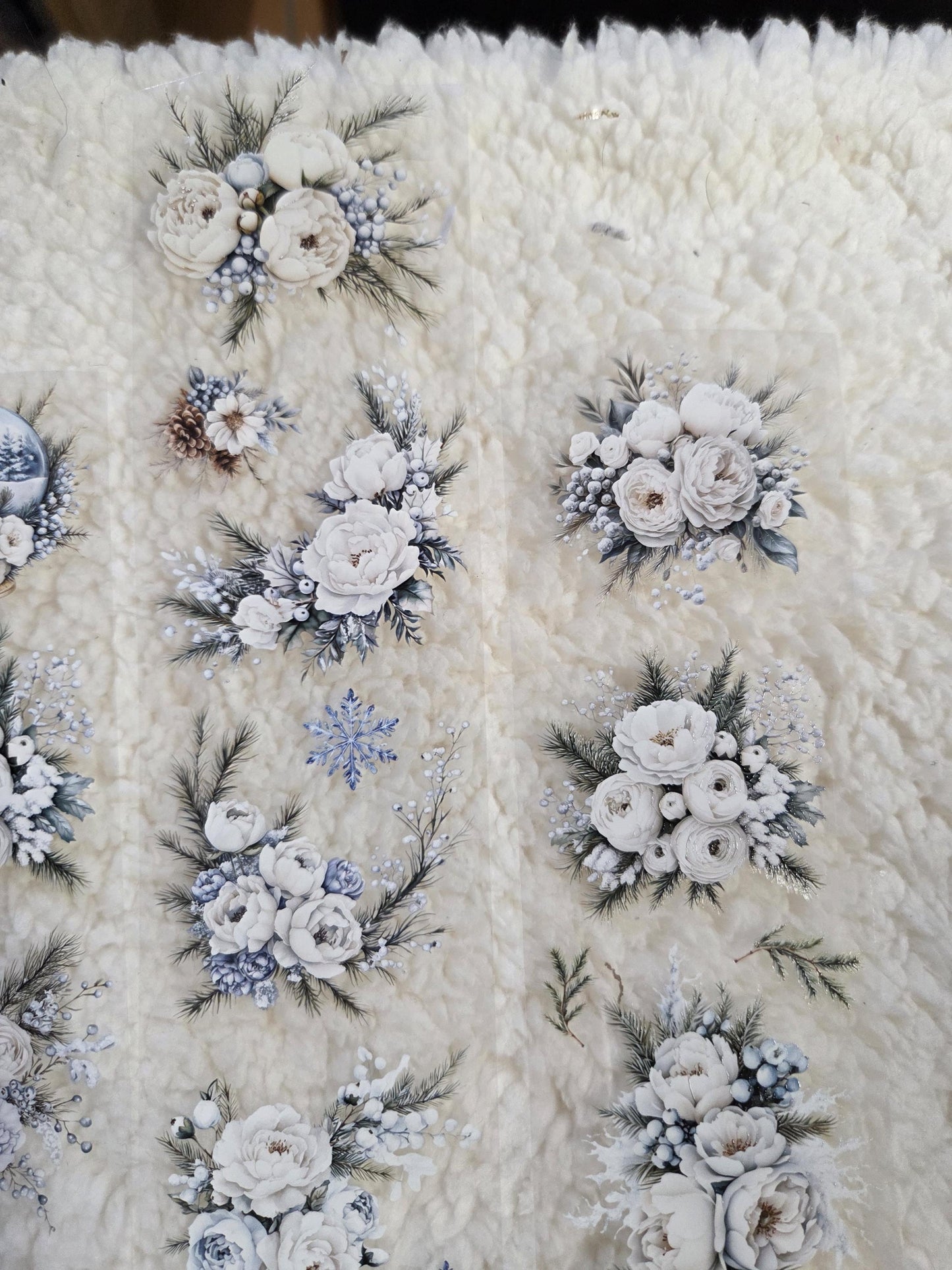 Icy Petals - PET Tape | Scrapbooking & Journaling Supplies