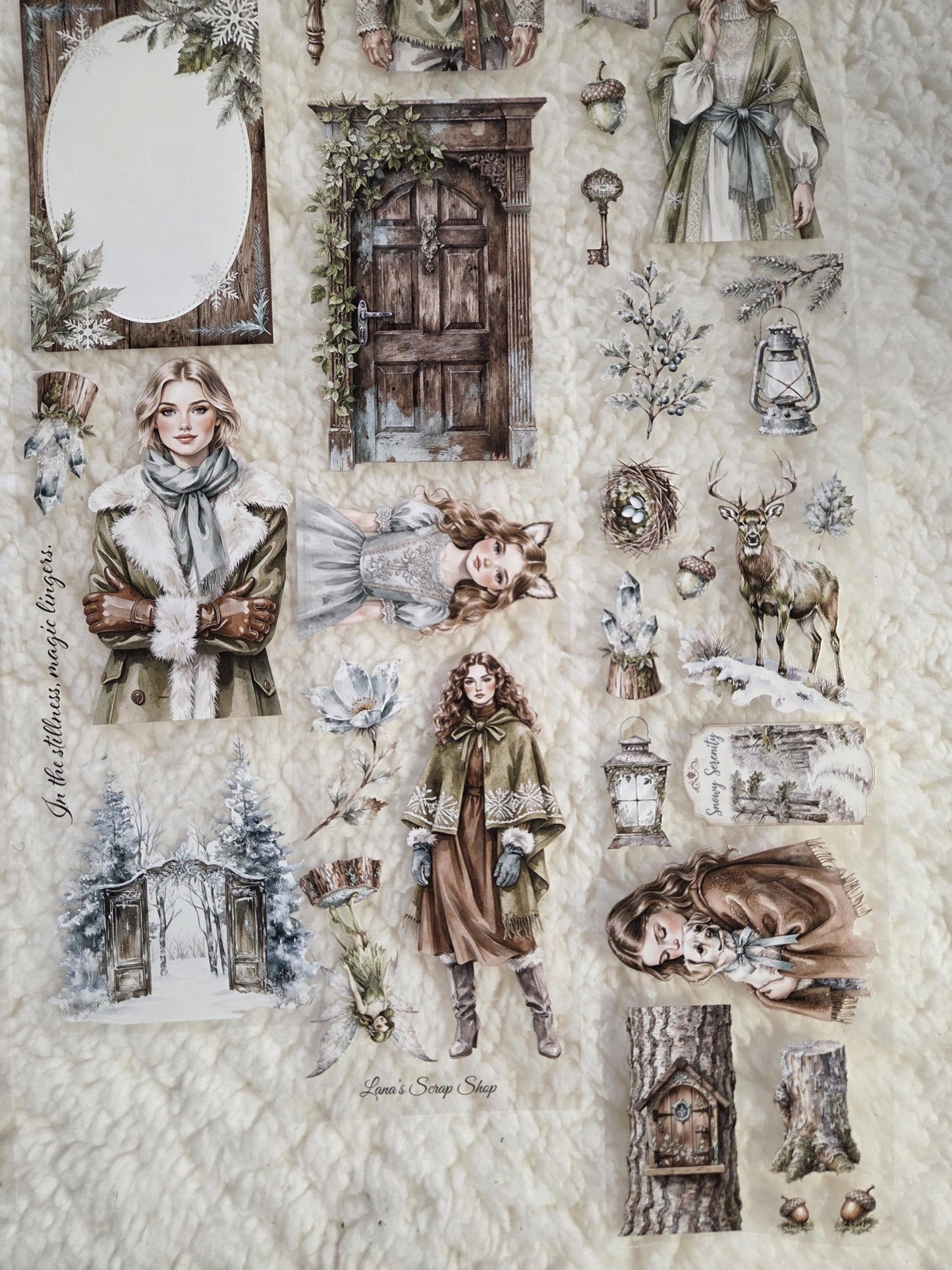 Under Snowy Pines - PET Tape | Scrapbooking & Journaling Supplies