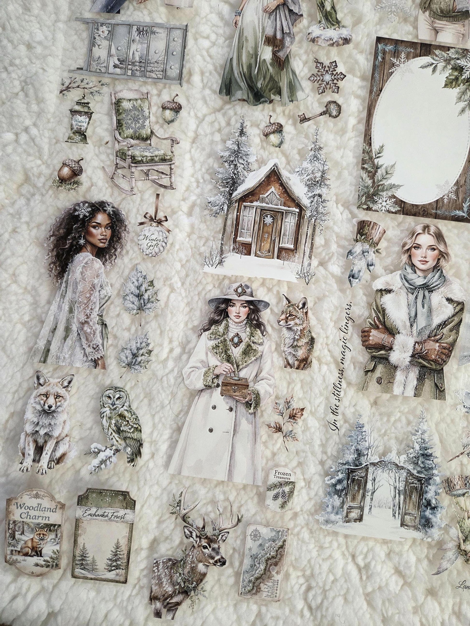 Under Snowy Pines - PET Tape | Scrapbooking & Journaling Supplies