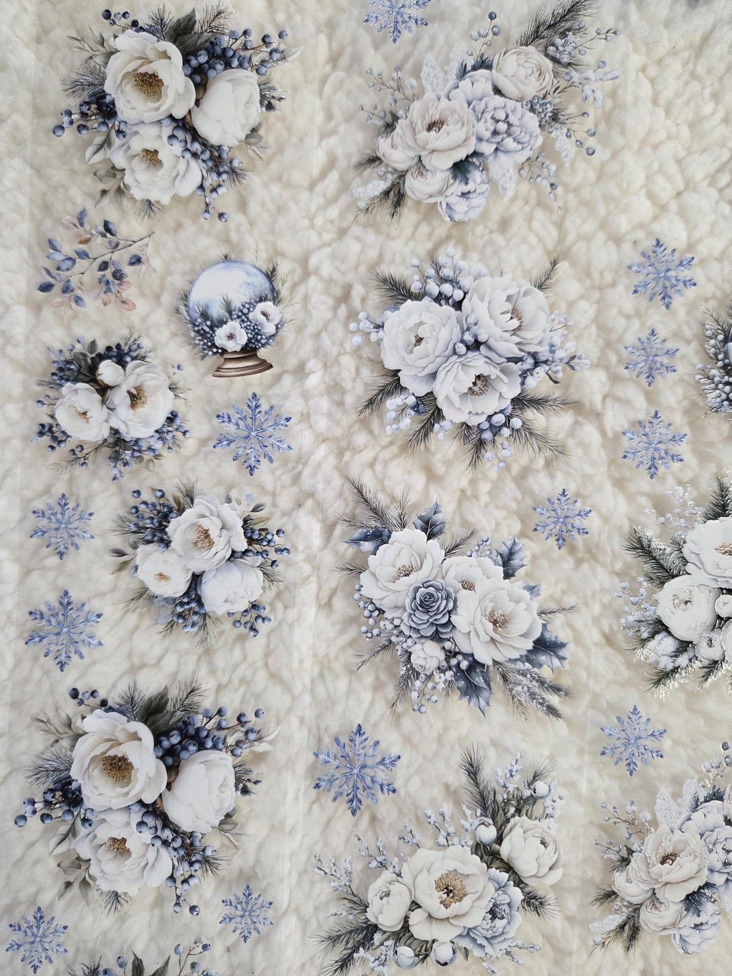 Icy Petals - PET Tape | Scrapbooking & Journaling Supplies