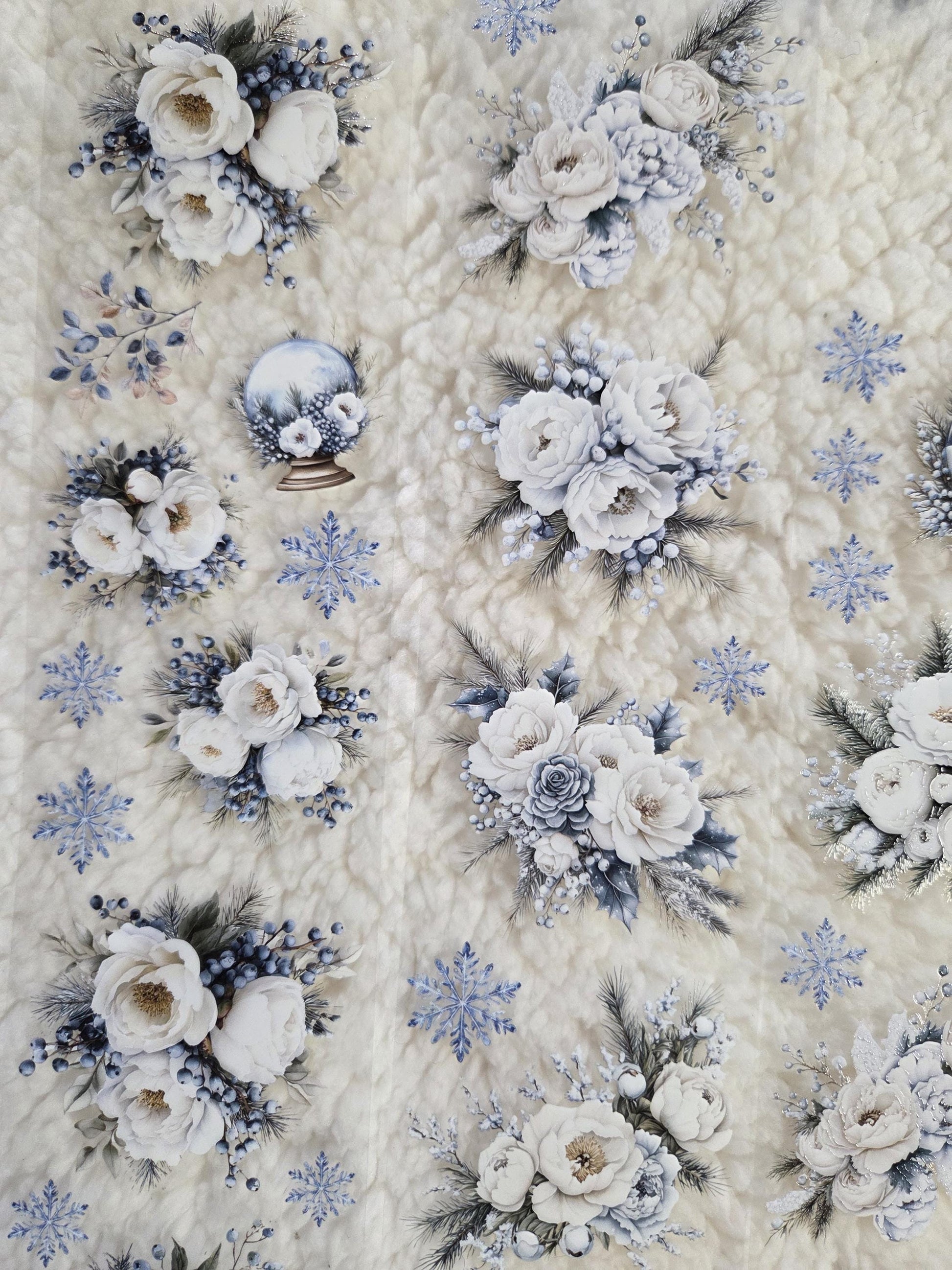 Icy Petals - PET Tape | Scrapbooking & Journaling Supplies