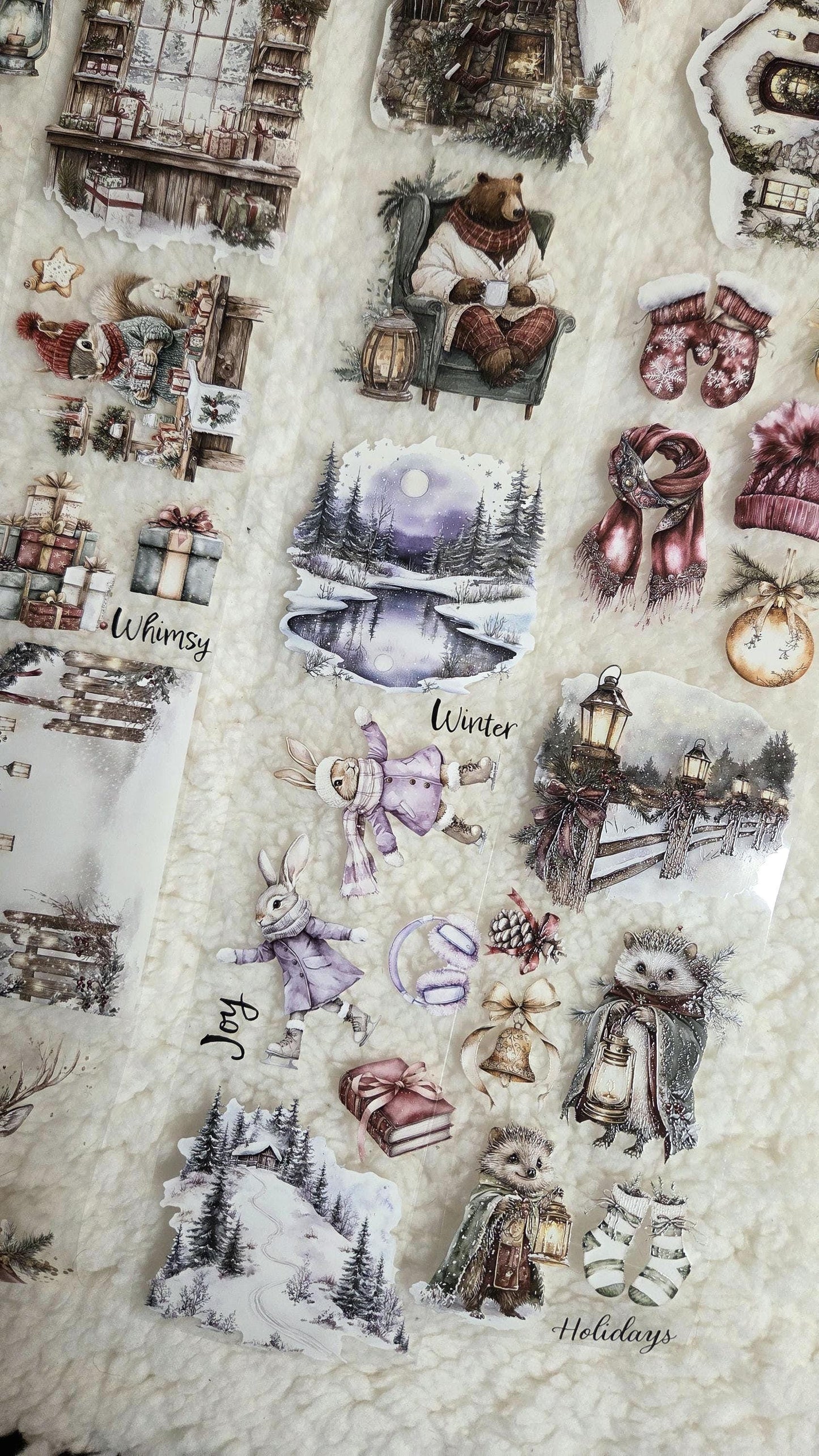 Whimsy Winty Woodland - PET Tape | Scrapbooking & Journaling Supplies