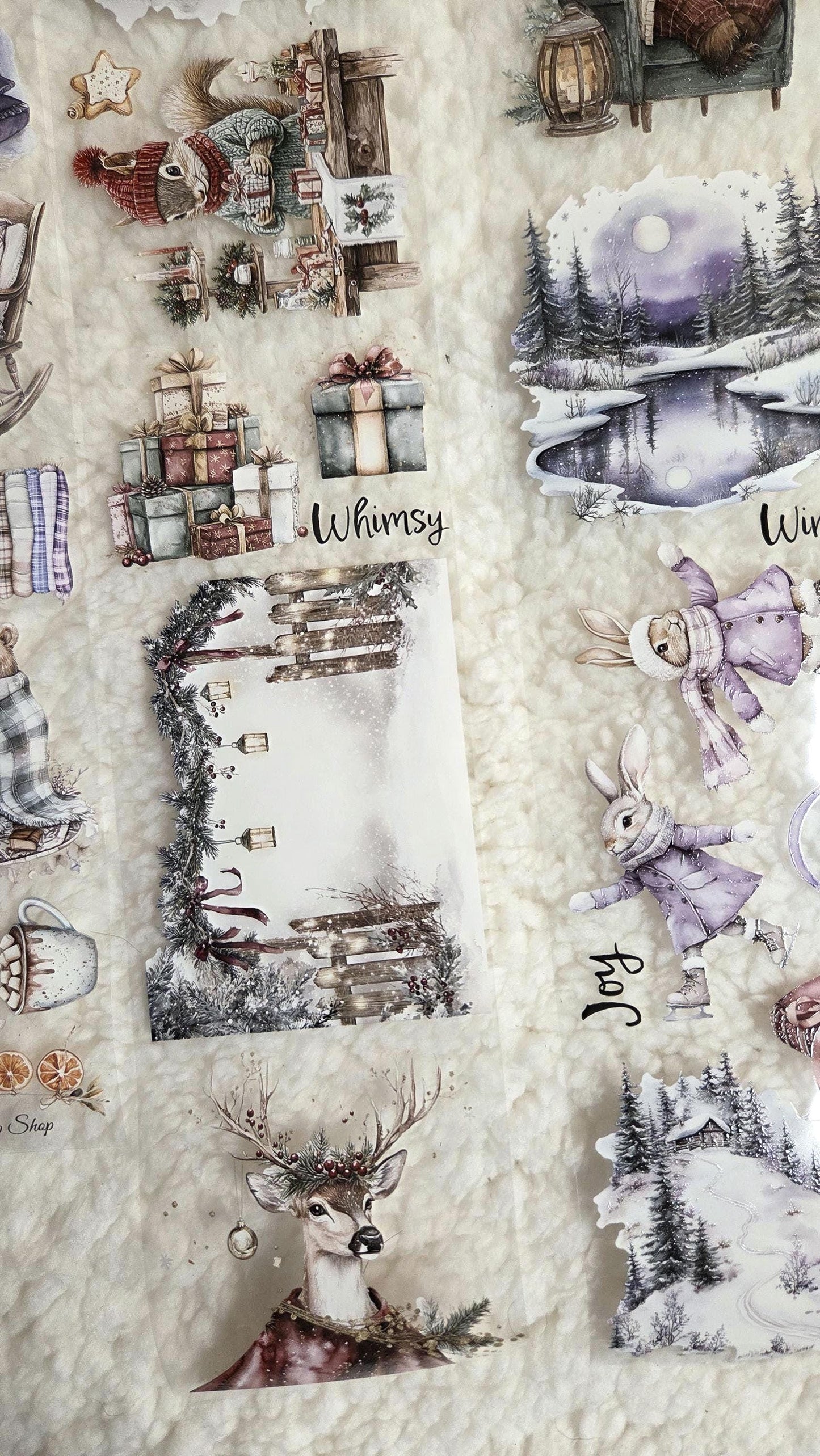 Whimsy Winty Woodland - PET Tape | Scrapbooking & Journaling Supplies