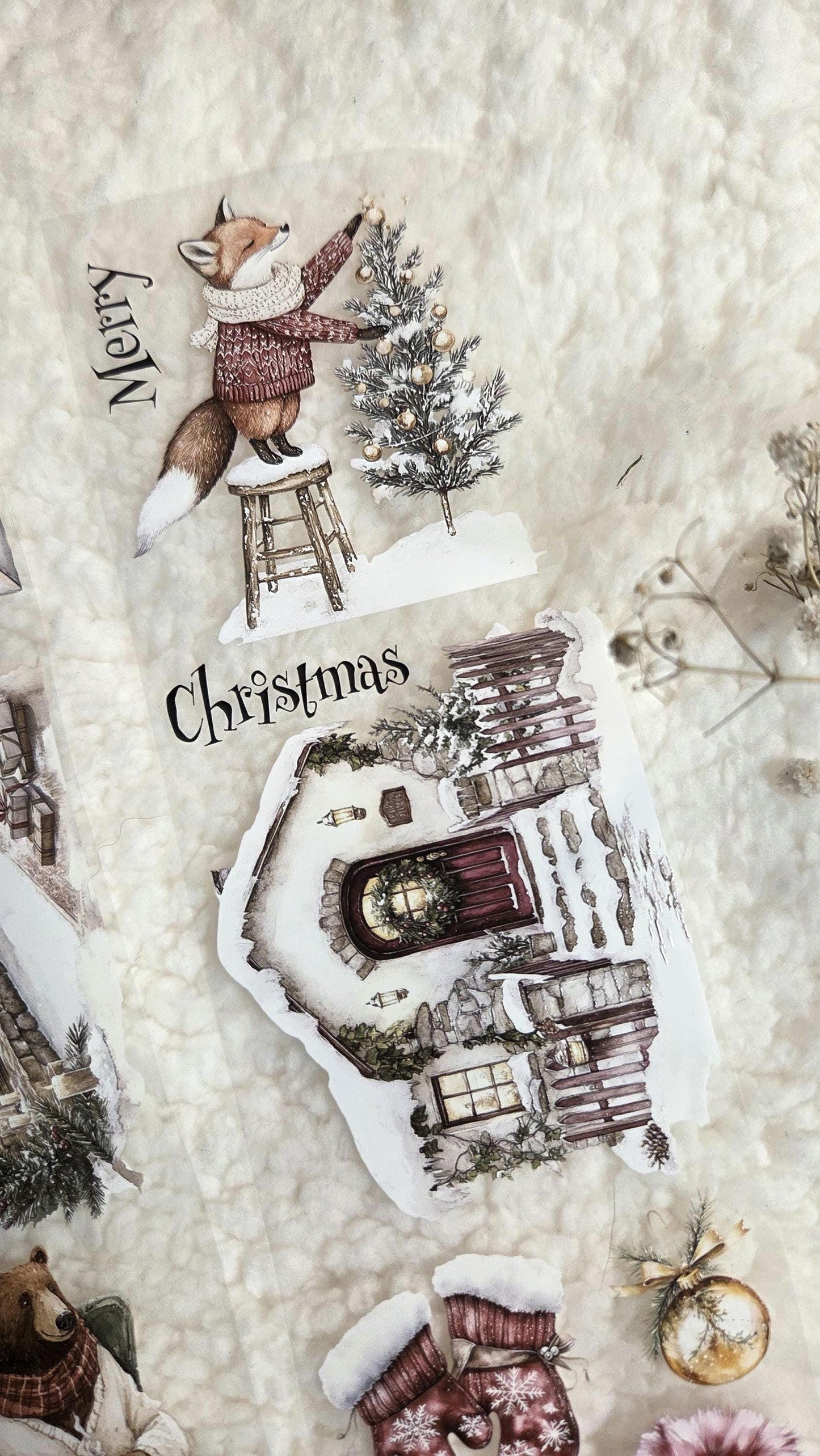 Whimsy Winty Woodland - PET Tape | Scrapbooking & Journaling Supplies