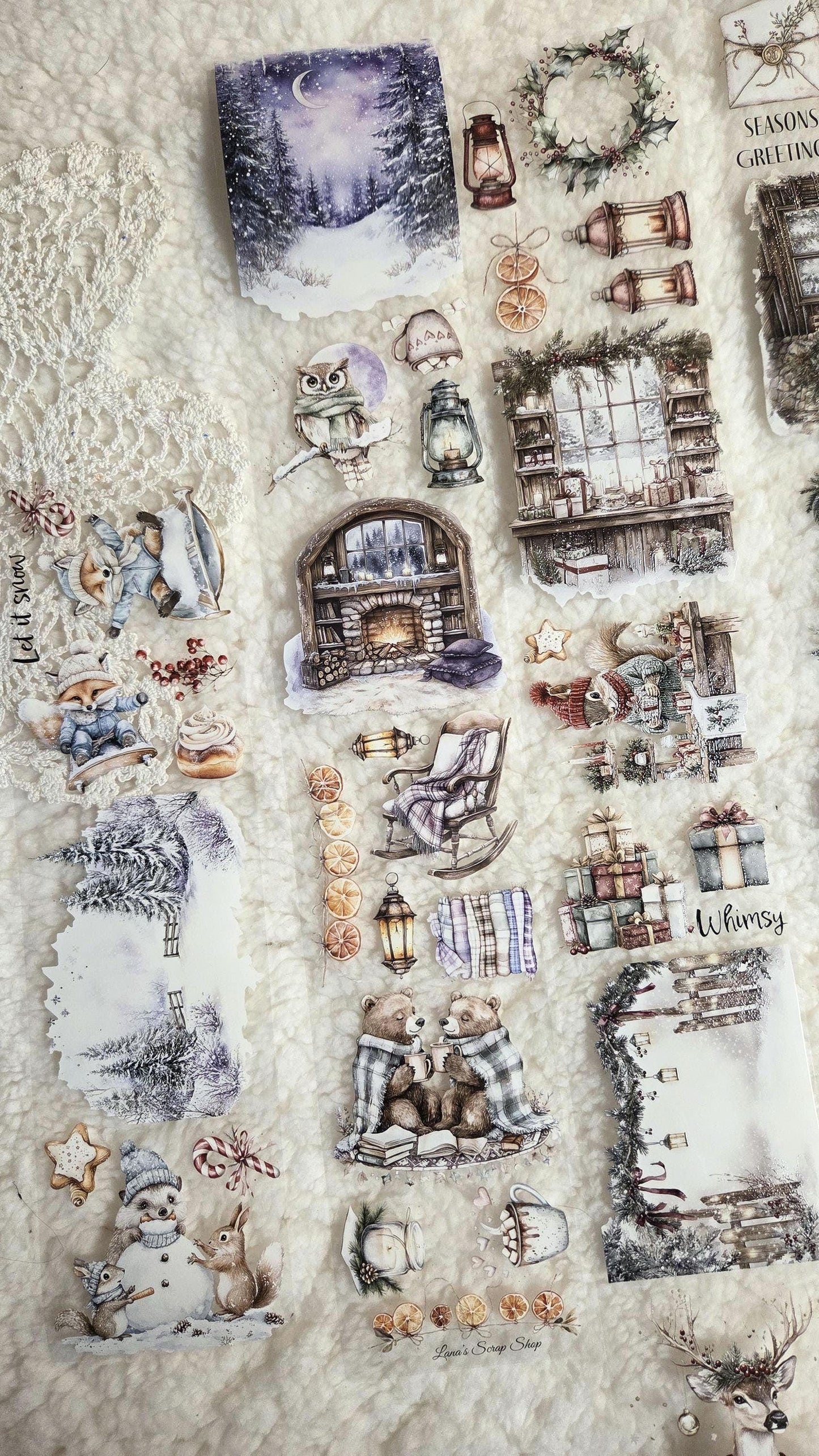 Whimsy Winty Woodland - PET Tape | Scrapbooking & Journaling Supplies