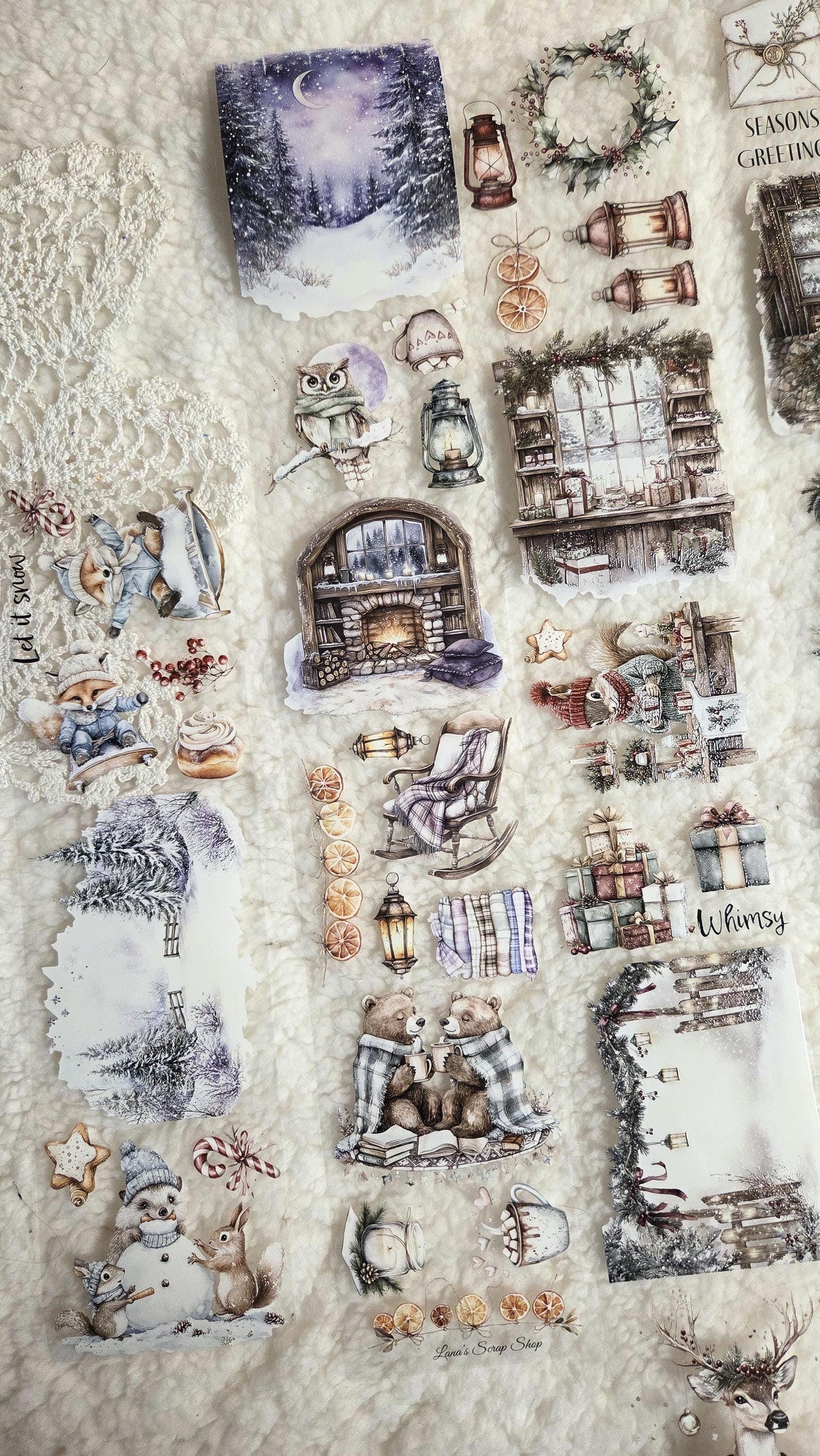 Whimsy Winty Woodland - PET Tape | Scrapbooking & Journaling Supplies