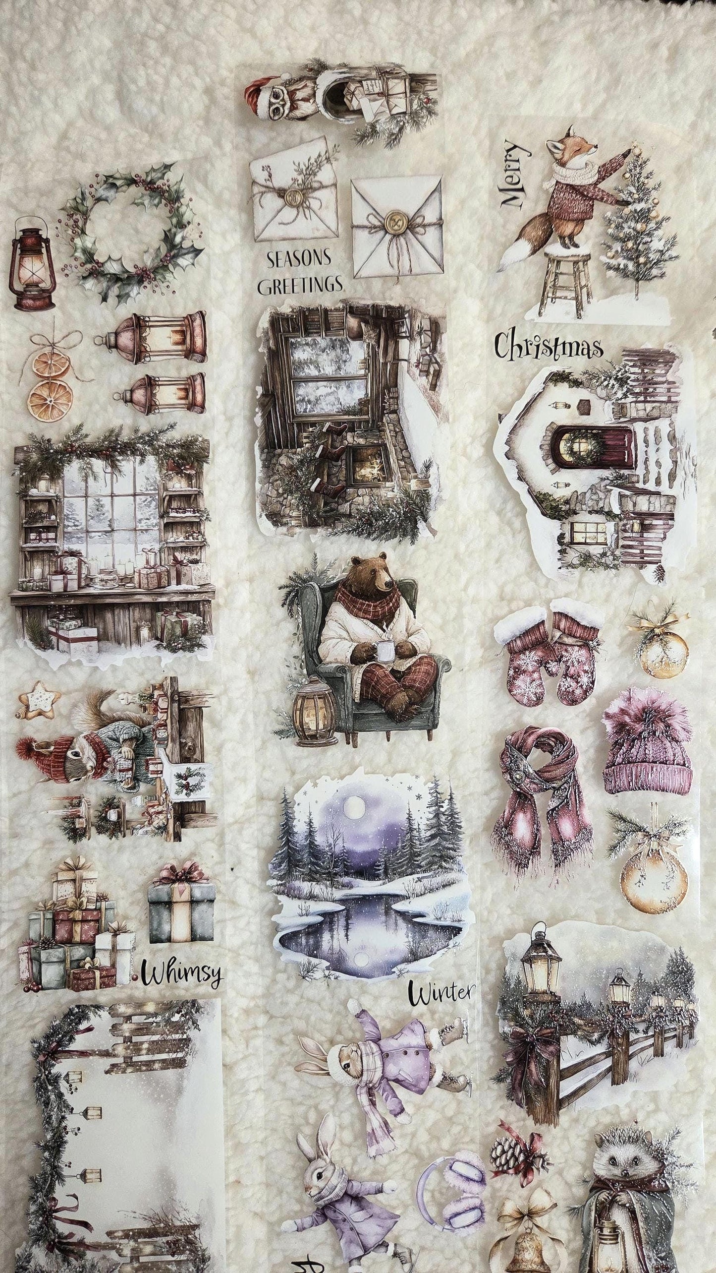 Whimsy Winty Woodland - PET Tape | Scrapbooking & Journaling Supplies