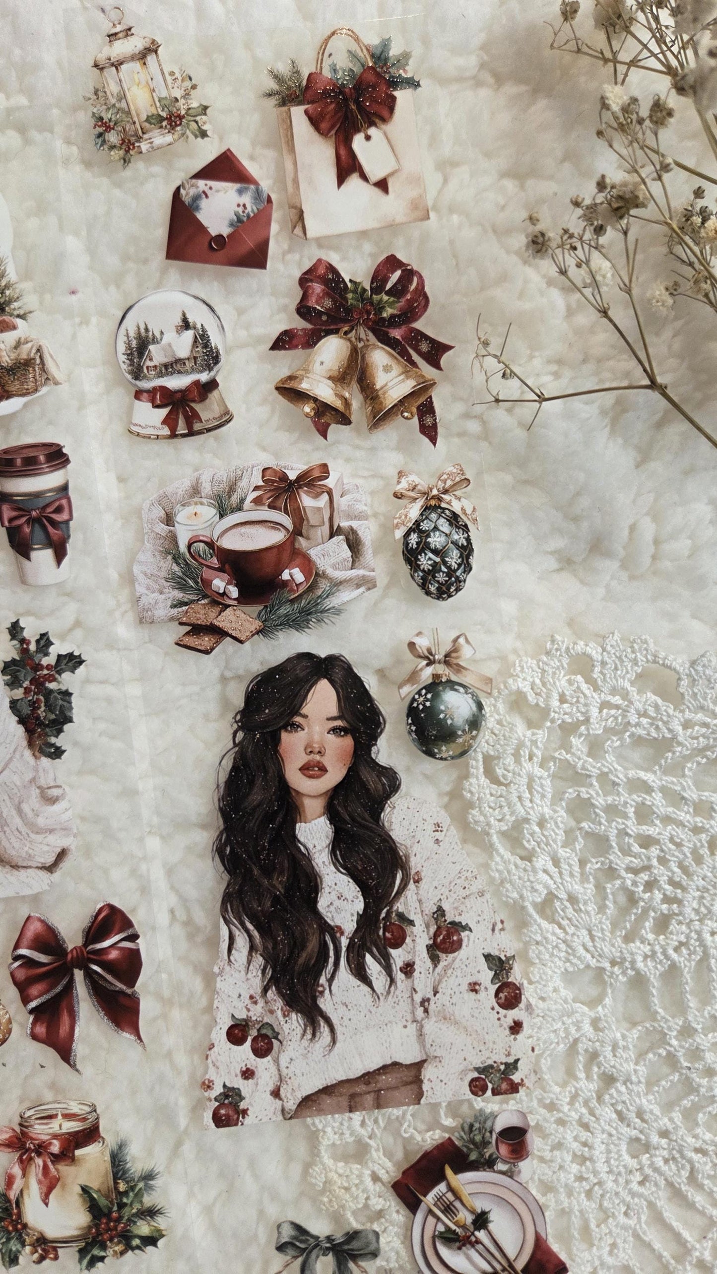 Winter Reading and Christmas Girls - PET Tape | Scrapbooking & Journaling