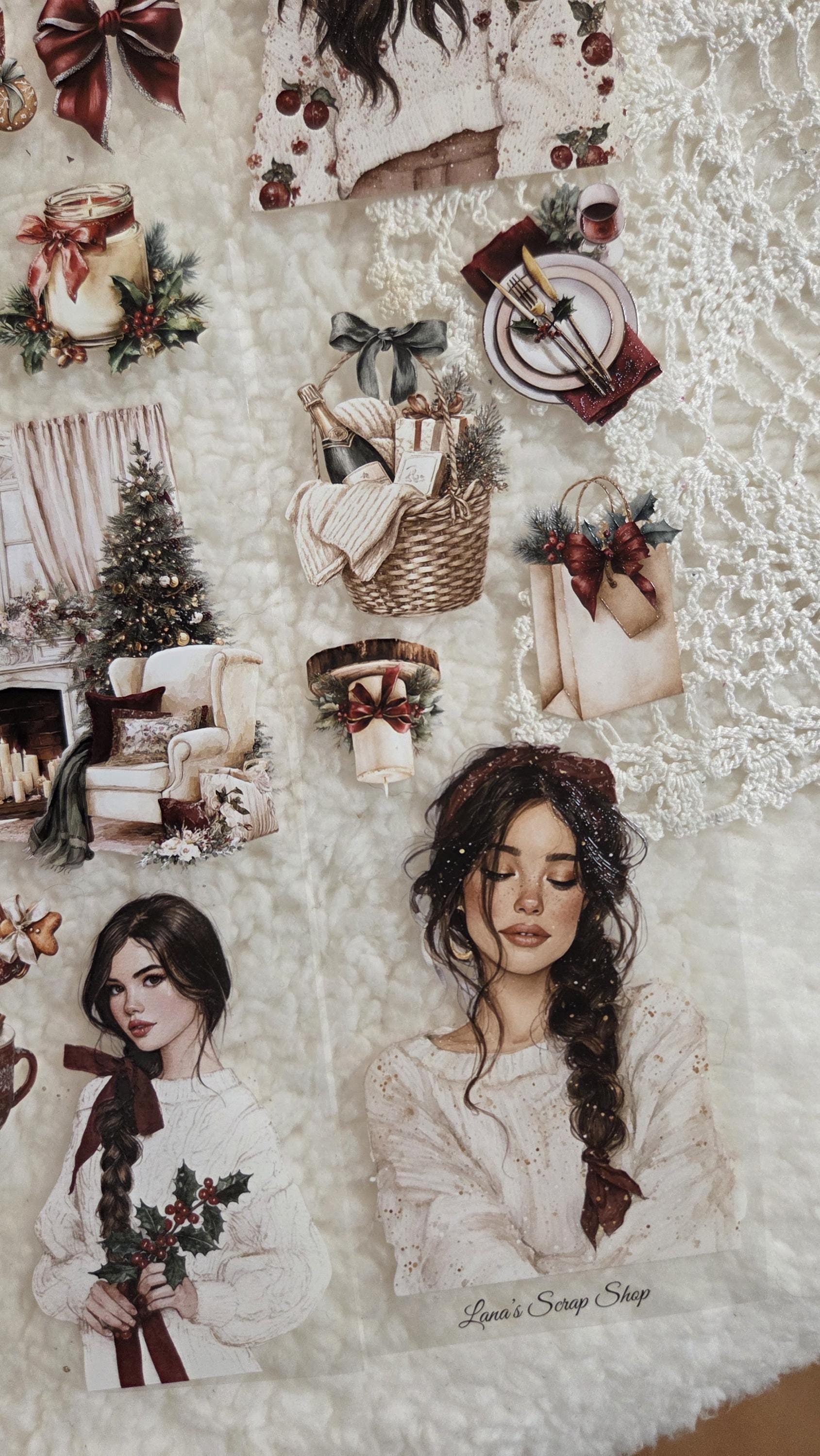 Winter Reading and Christmas Girls - PET Tape | Scrapbooking & Journaling