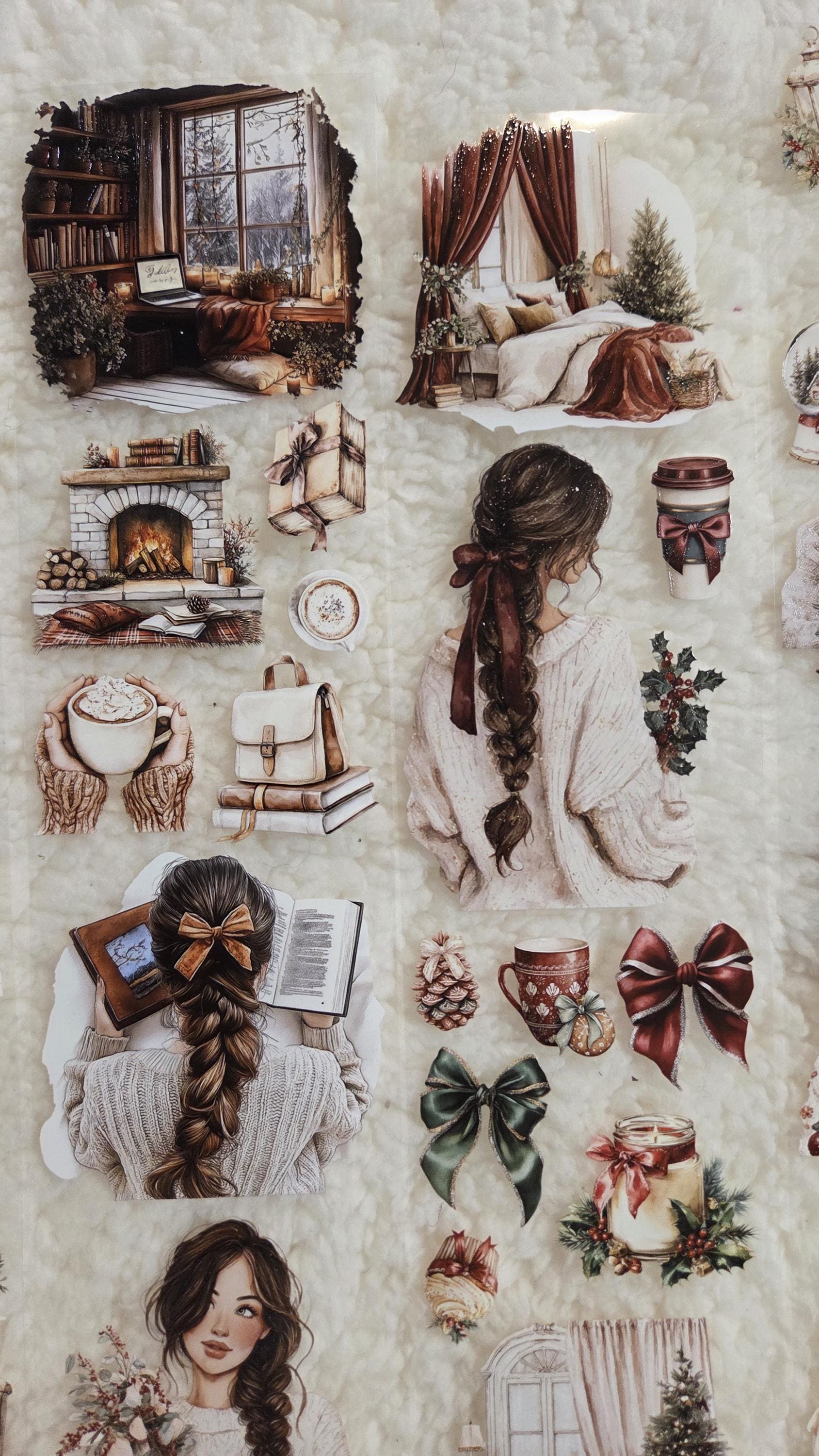 Winter Reading and Christmas Girls - PET Tape | Scrapbooking & Journaling