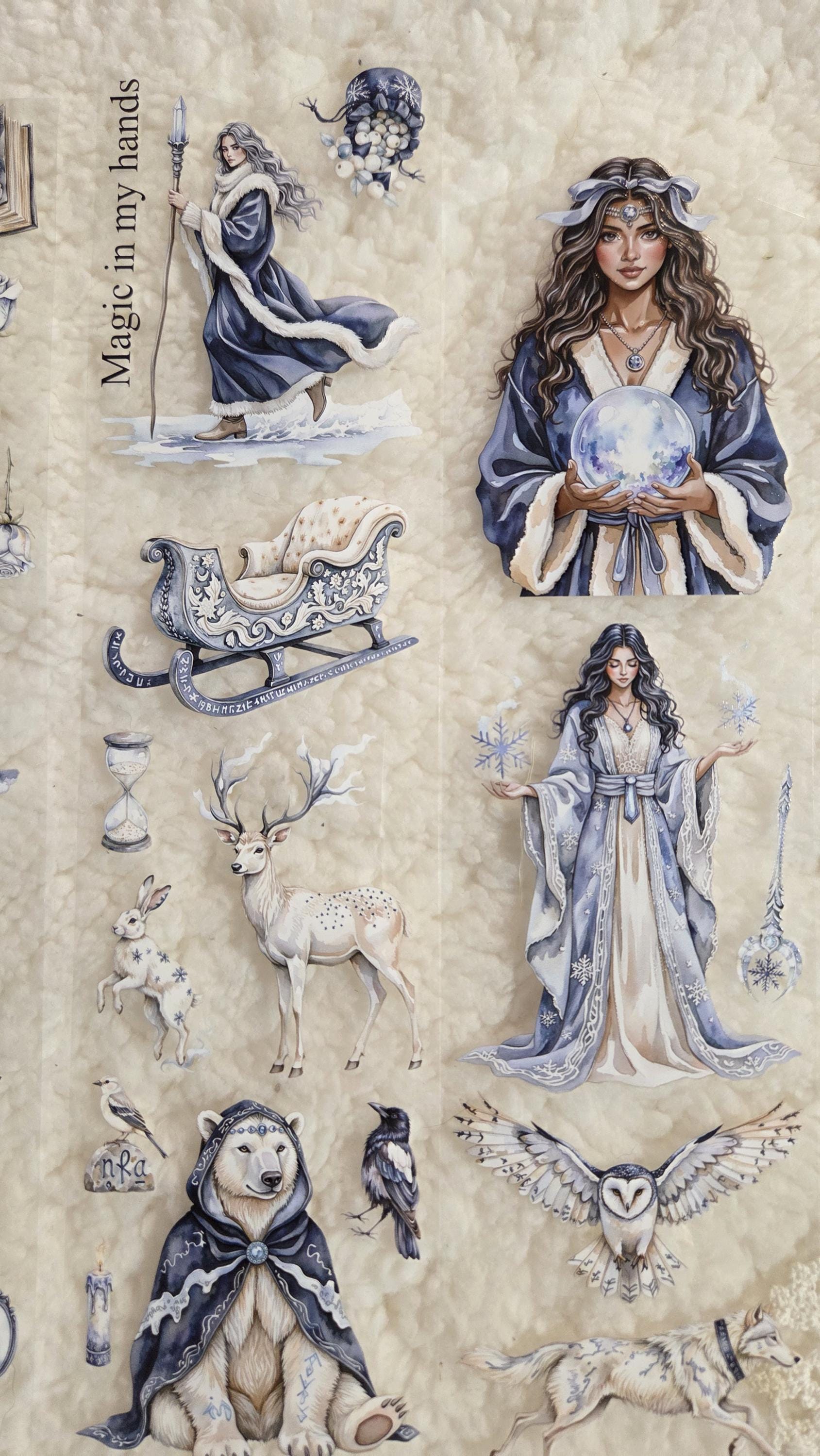 Winter Mages - PET Tape | Scrapbooking & Journaling