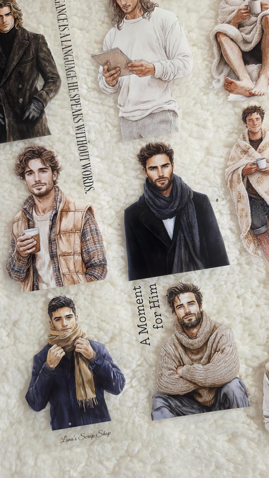 Winter Men - PET Tape | Scrapbooking & Journaling