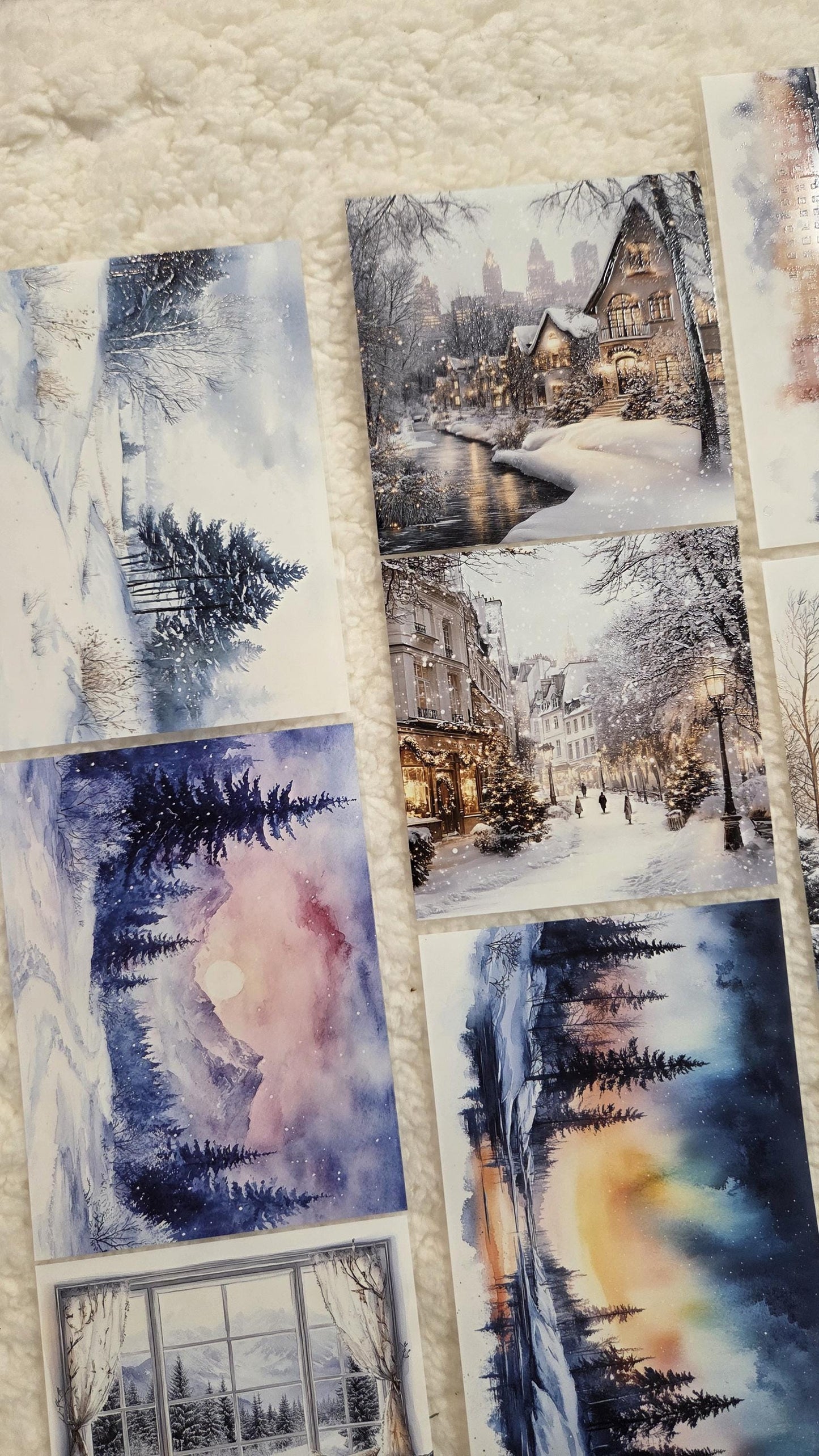 Winter Landscape XXL - PET Tape | Scrapbooking & Journaling