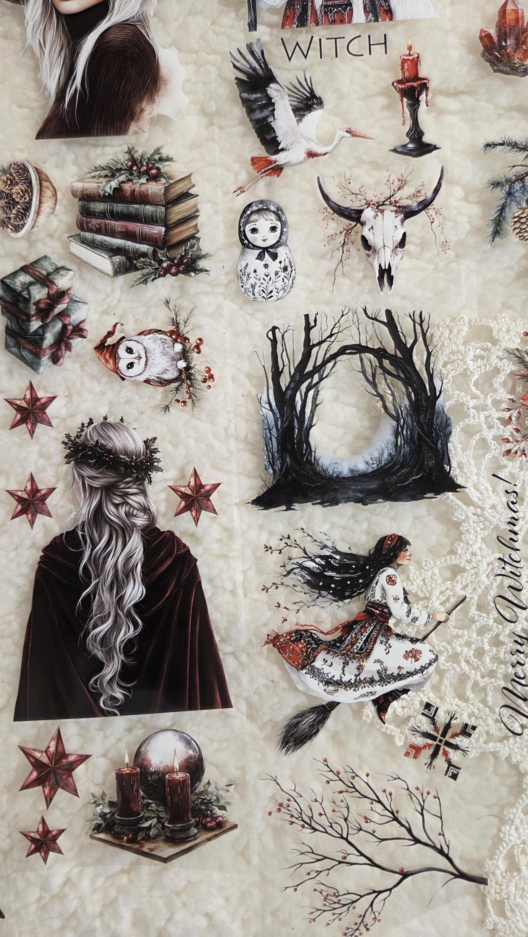 Slavic and Christmas Witches - PET Tape | Scrapbooking & Journaling