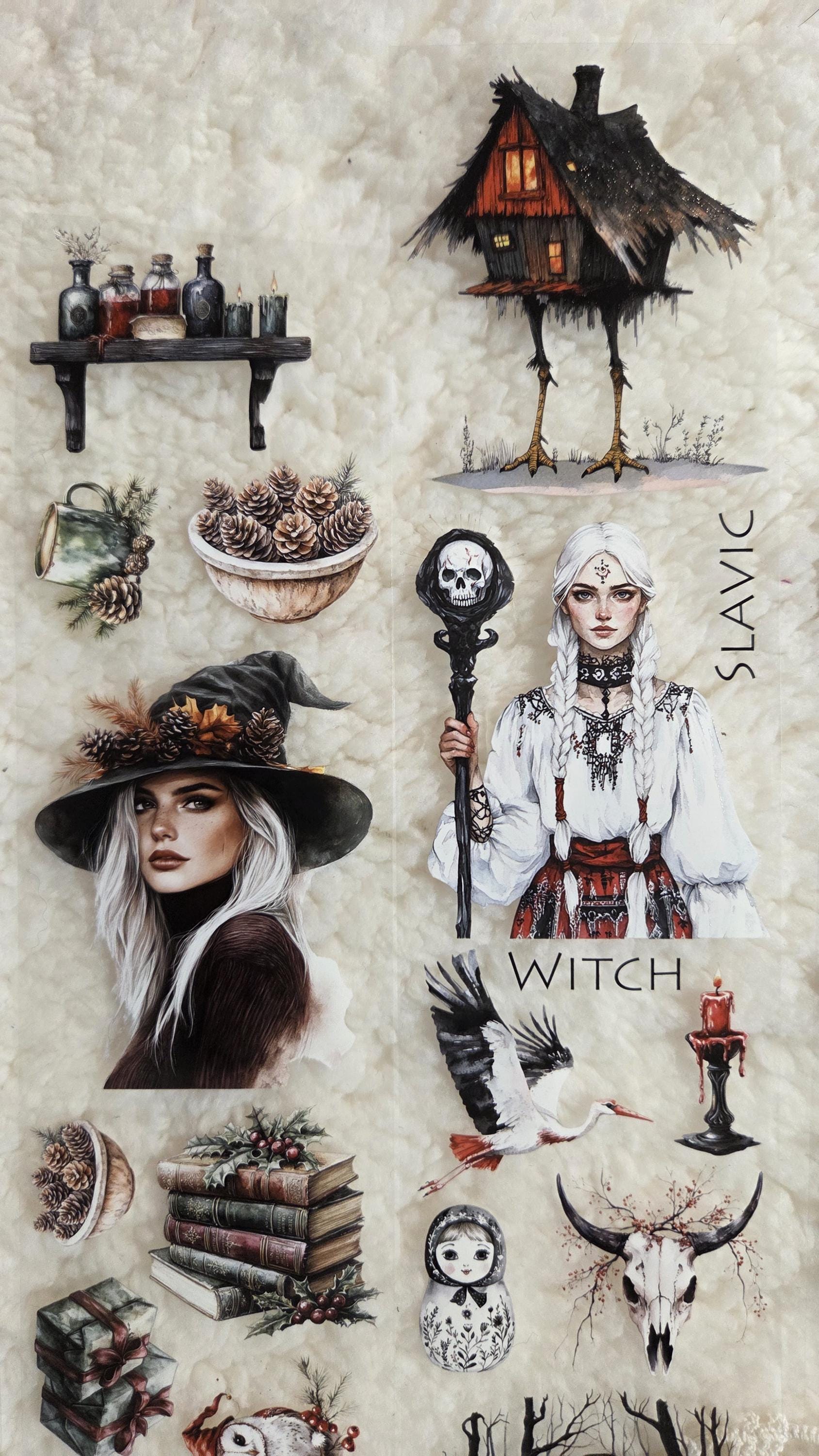 Slavic and Christmas Witches - PET Tape | Scrapbooking & Journaling