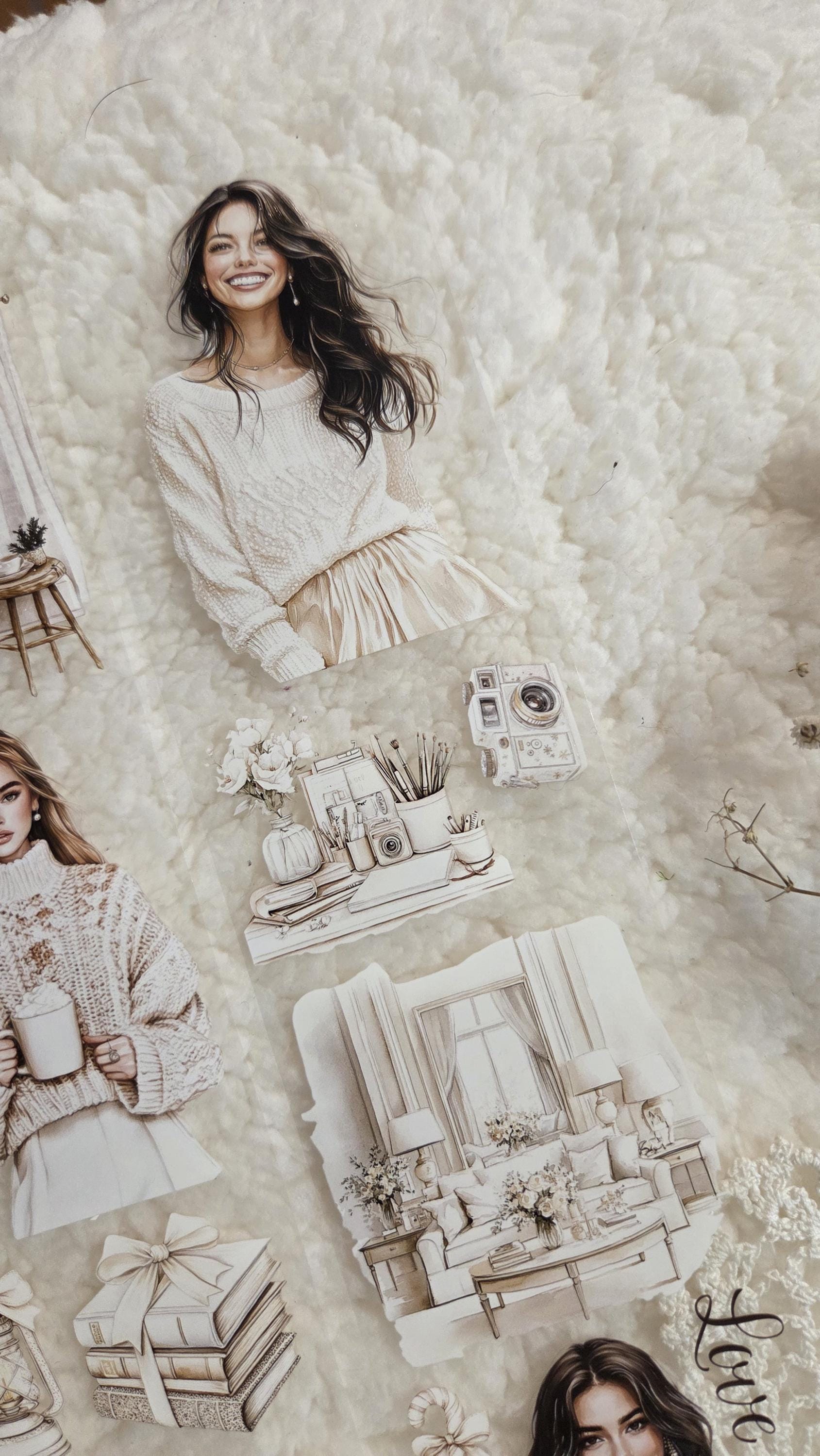 Ivory Winter Moments - PET Tape | Scrapbooking & Journaling