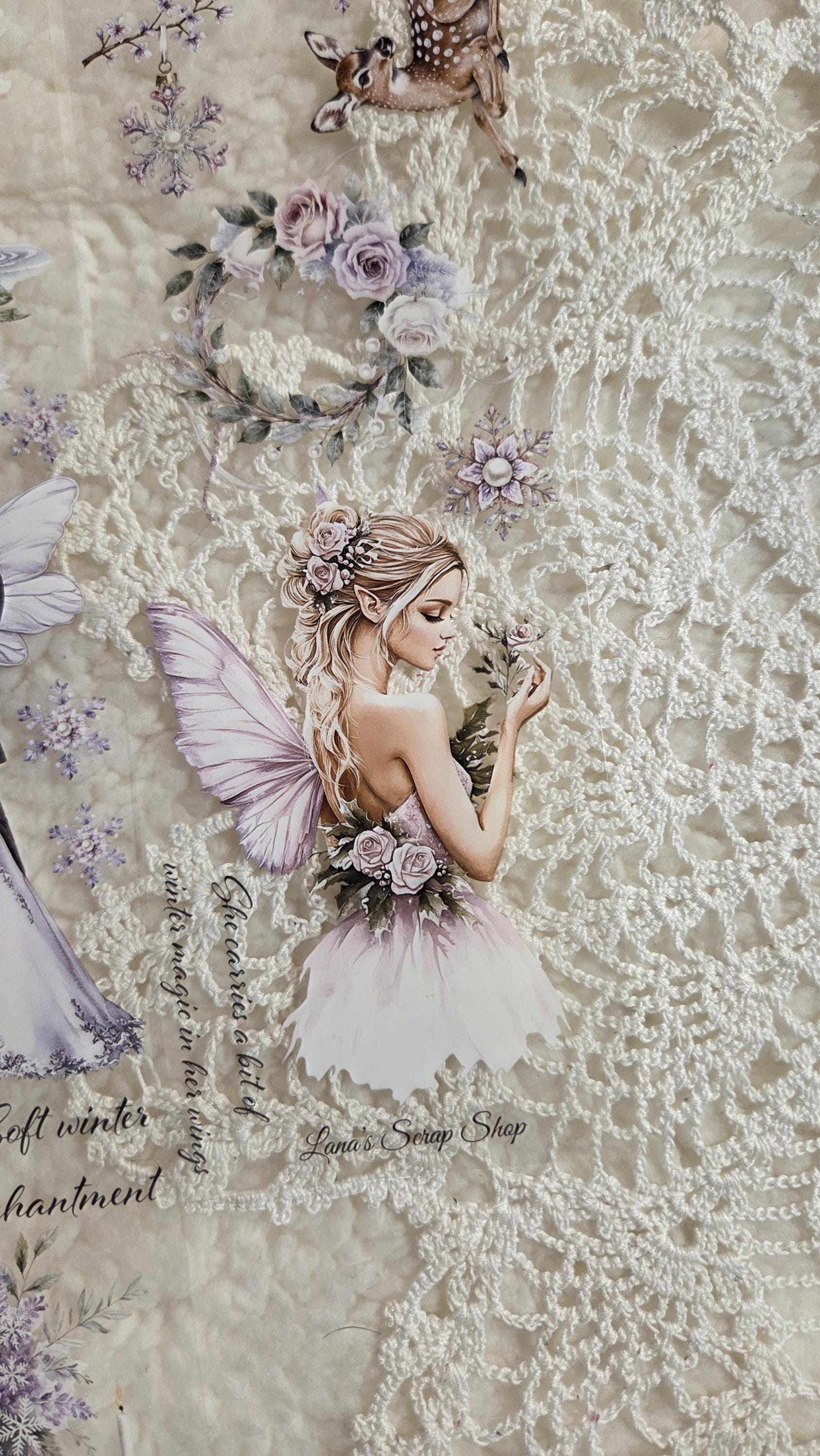 Dreaming Winter Fae - PET Tape | Scrapbooking & Journaling