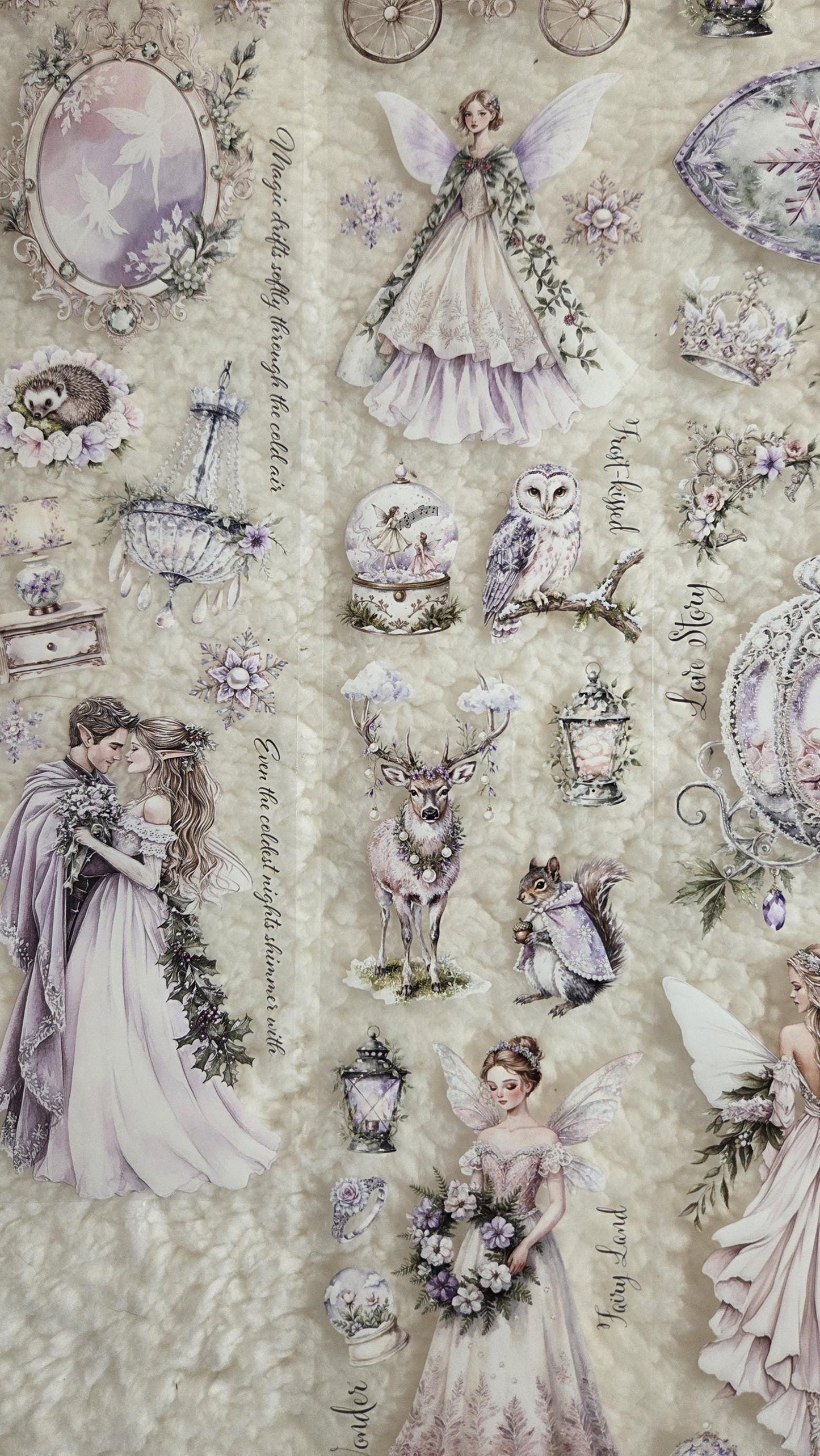 Dreaming Winter Fae - PET Tape | Scrapbooking & Journaling