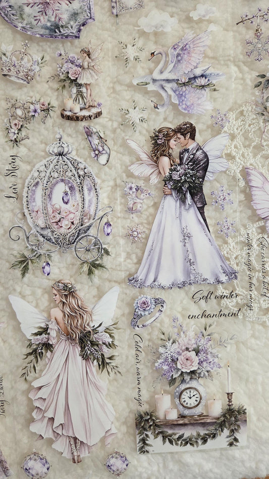 Dreaming Winter Fae - PET Tape | Scrapbooking & Journaling