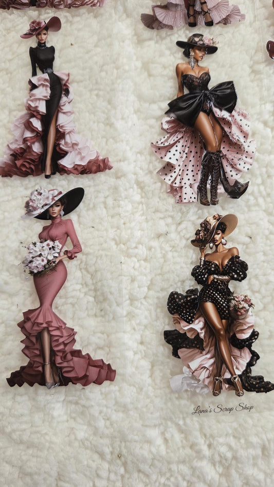 Scarlet Elegance - PET Tape | Scrapbooking & Journaling Supplies