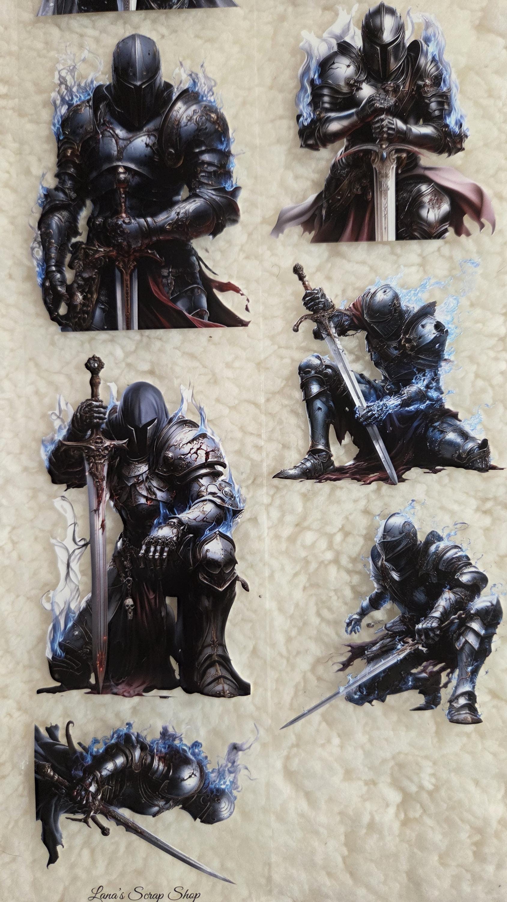 Dark Warriors - PET Tape | Scrapbooking & Journaling Supplies