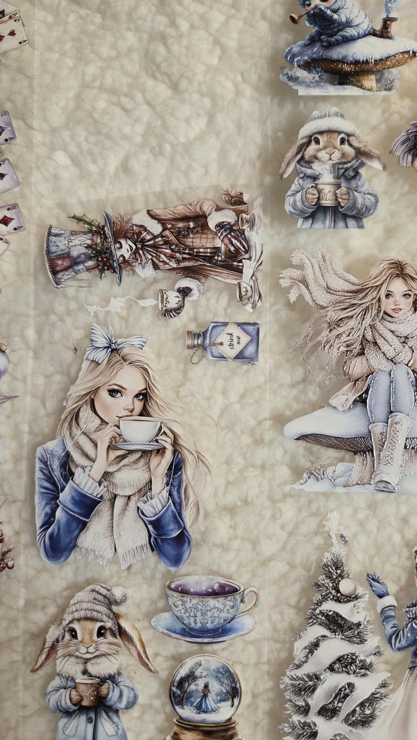 Alice in Winter Wonderland - PET Tape | Scrapbooking & Journaling Supplies
