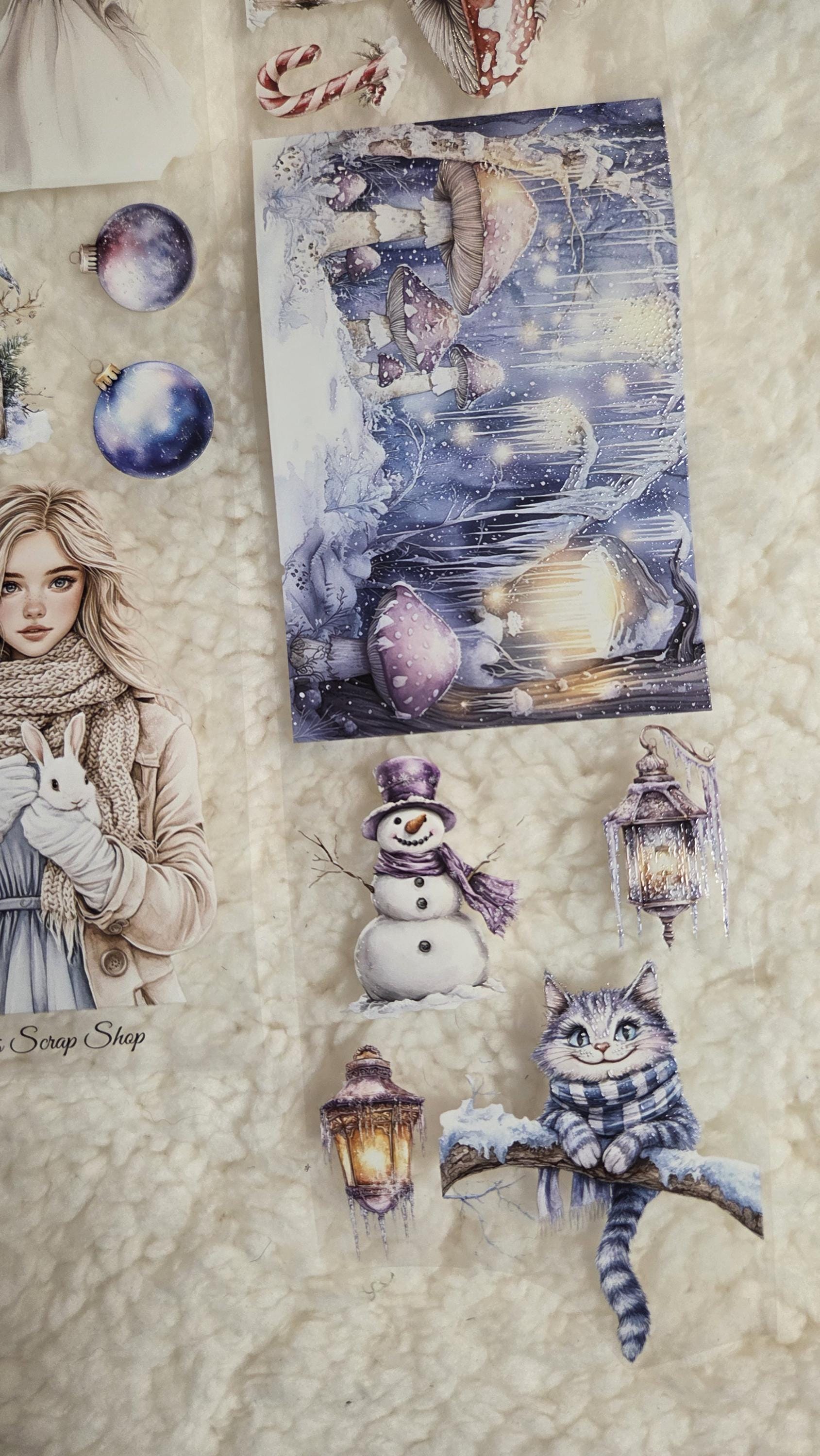 Alice in Winter Wonderland - PET Tape | Scrapbooking & Journaling Supplies