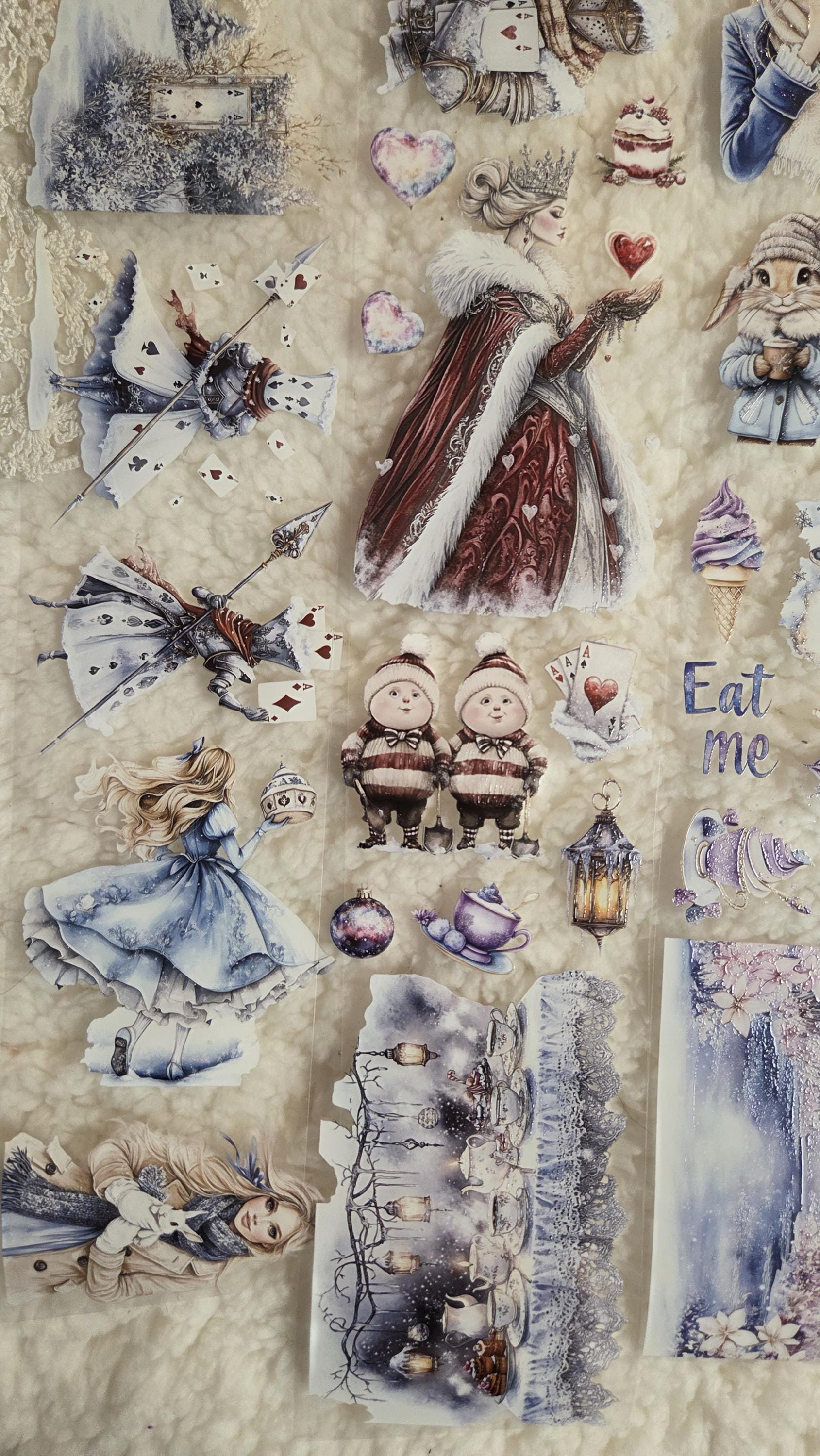 Alice in Winter Wonderland - PET Tape | Scrapbooking & Journaling Supplies