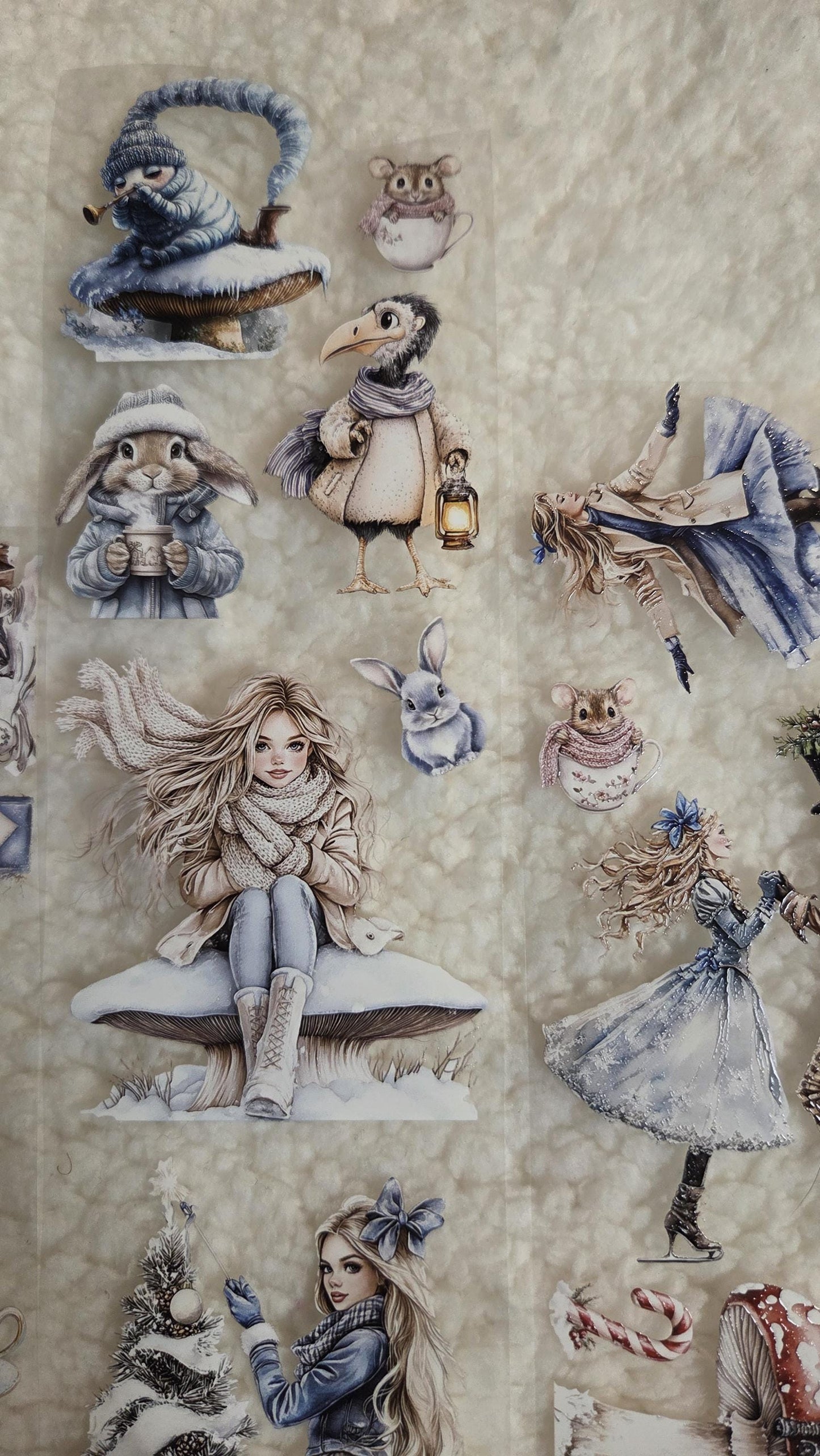 Alice in Winter Wonderland - PET Tape | Scrapbooking & Journaling Supplies