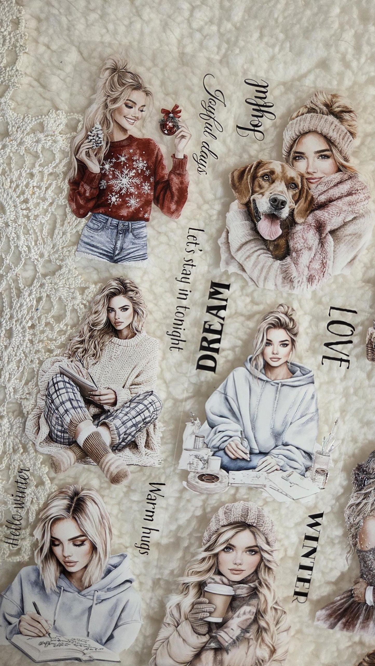 Warm Hearts, Cold Days - PET Tape | Scrapbooking & Journaling Supplies