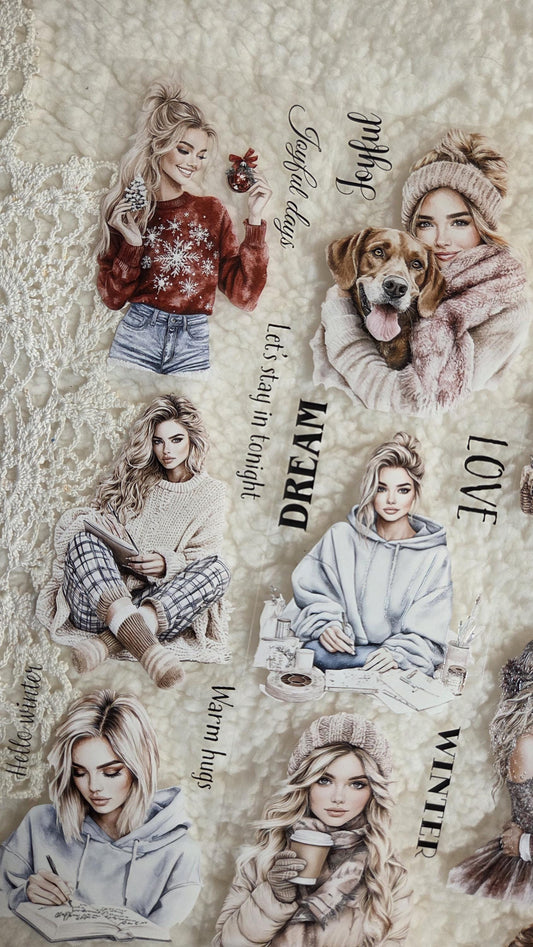 Warm Hearts, Cold Days - PET Tape | Scrapbooking & Journaling Supplies
