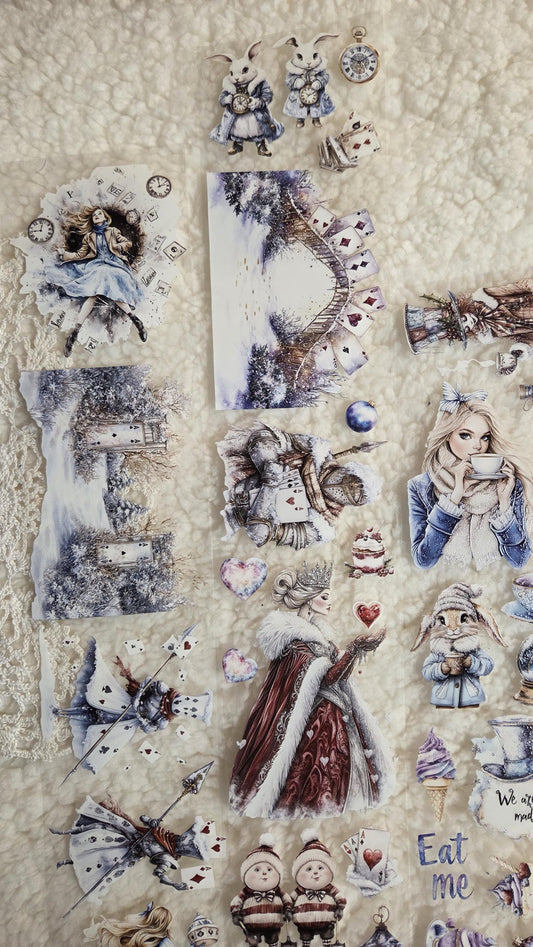 Alice in Winter Wonderland - PET Tape | Scrapbooking & Journaling Supplies
