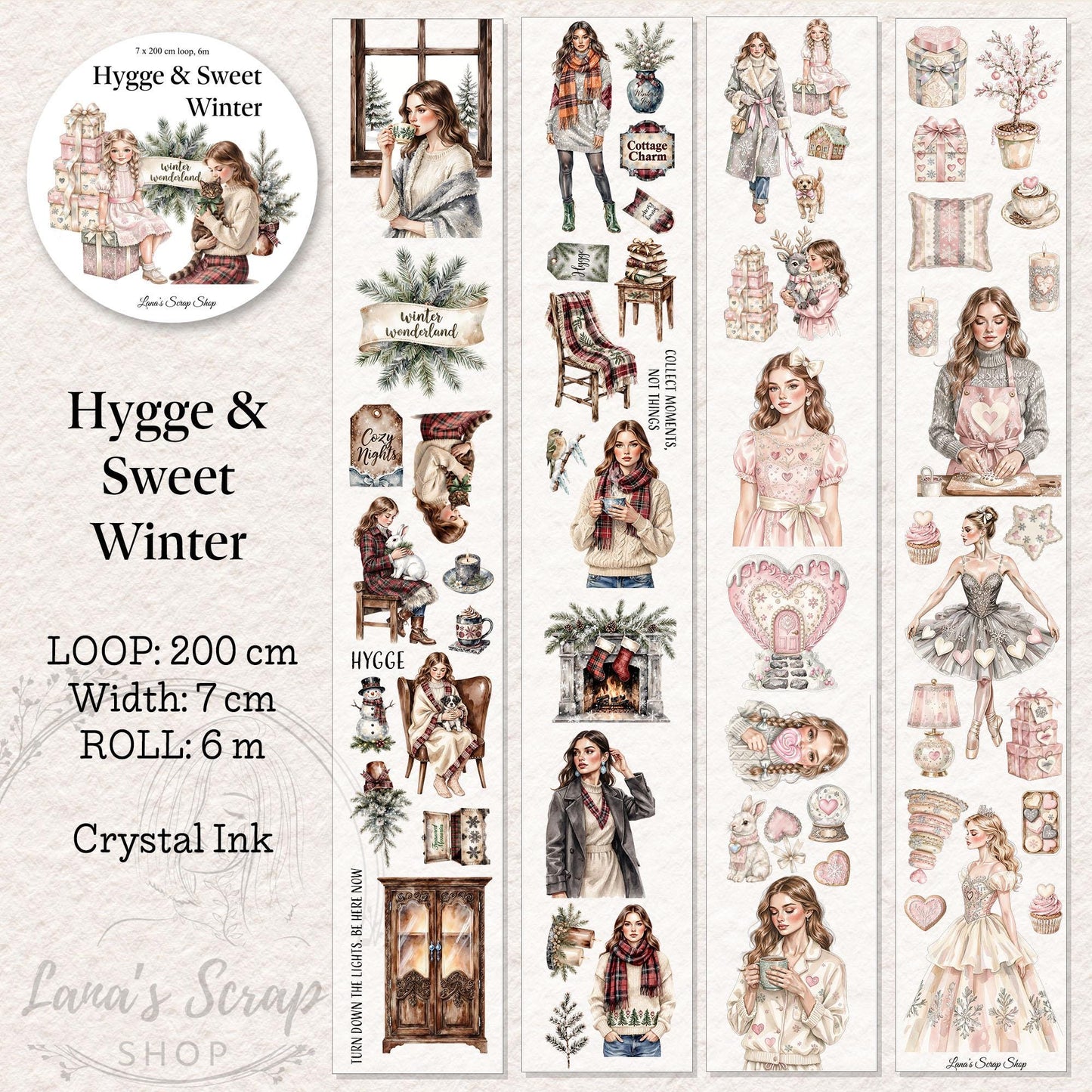 Hygge and Sweet Winter - PET Tape | Scrapbooking & Journaling