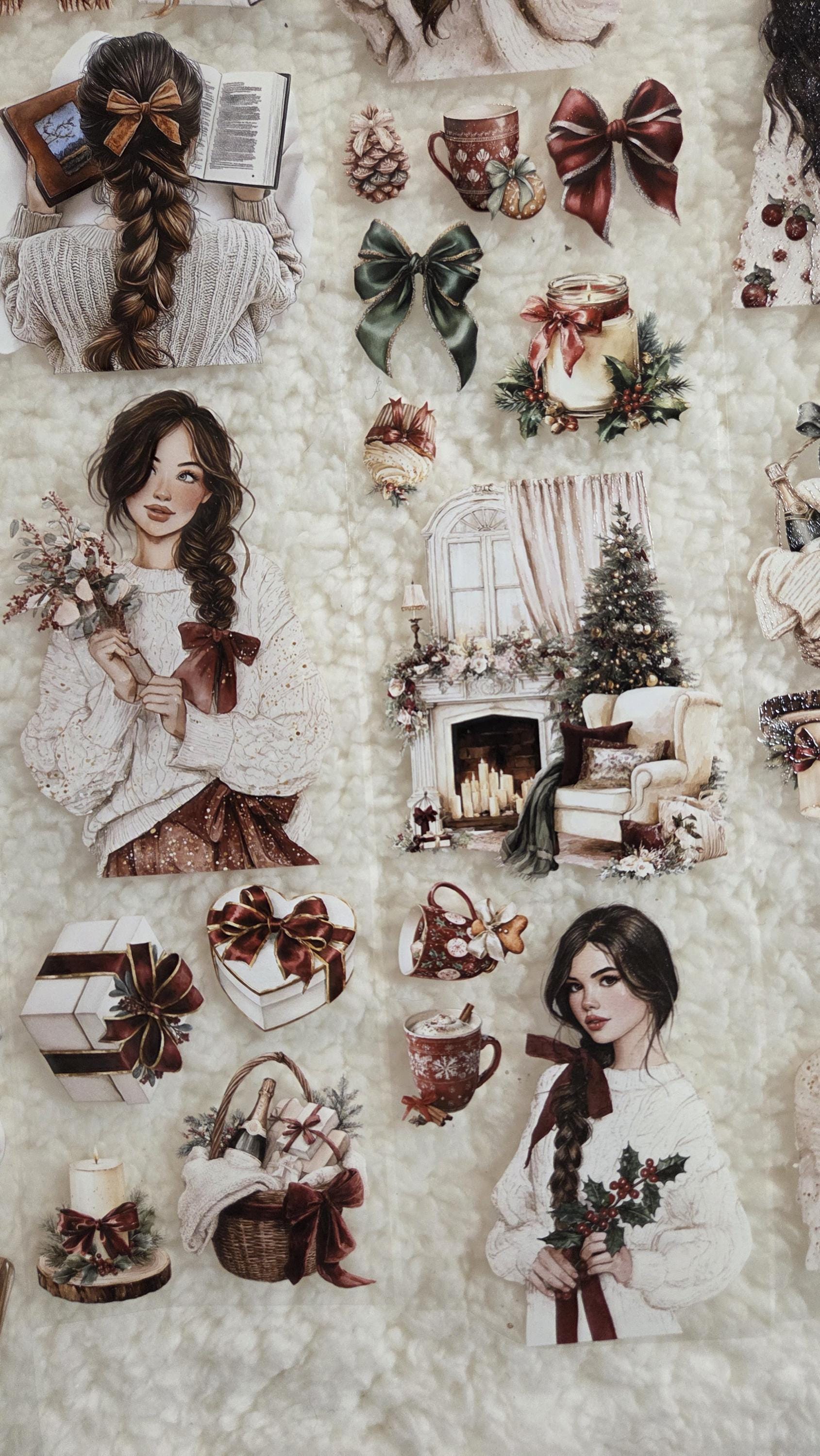 Winter Reading and Christmas Girls - PET Tape | Scrapbooking & Journaling