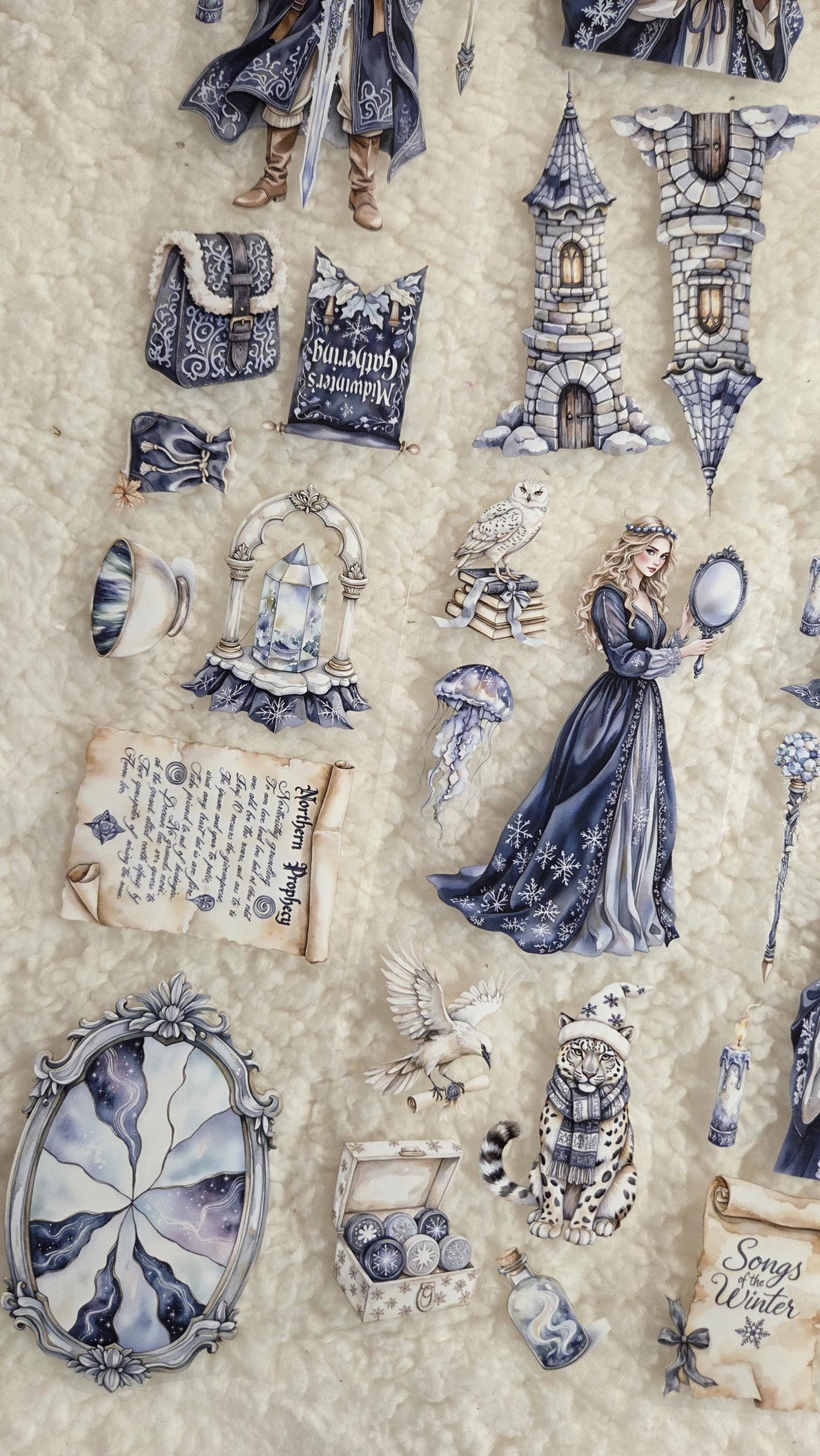 Winter Mages - PET Tape | Scrapbooking & Journaling