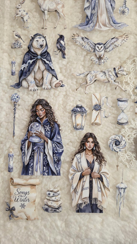 Winter Mages - PET Tape | Scrapbooking & Journaling