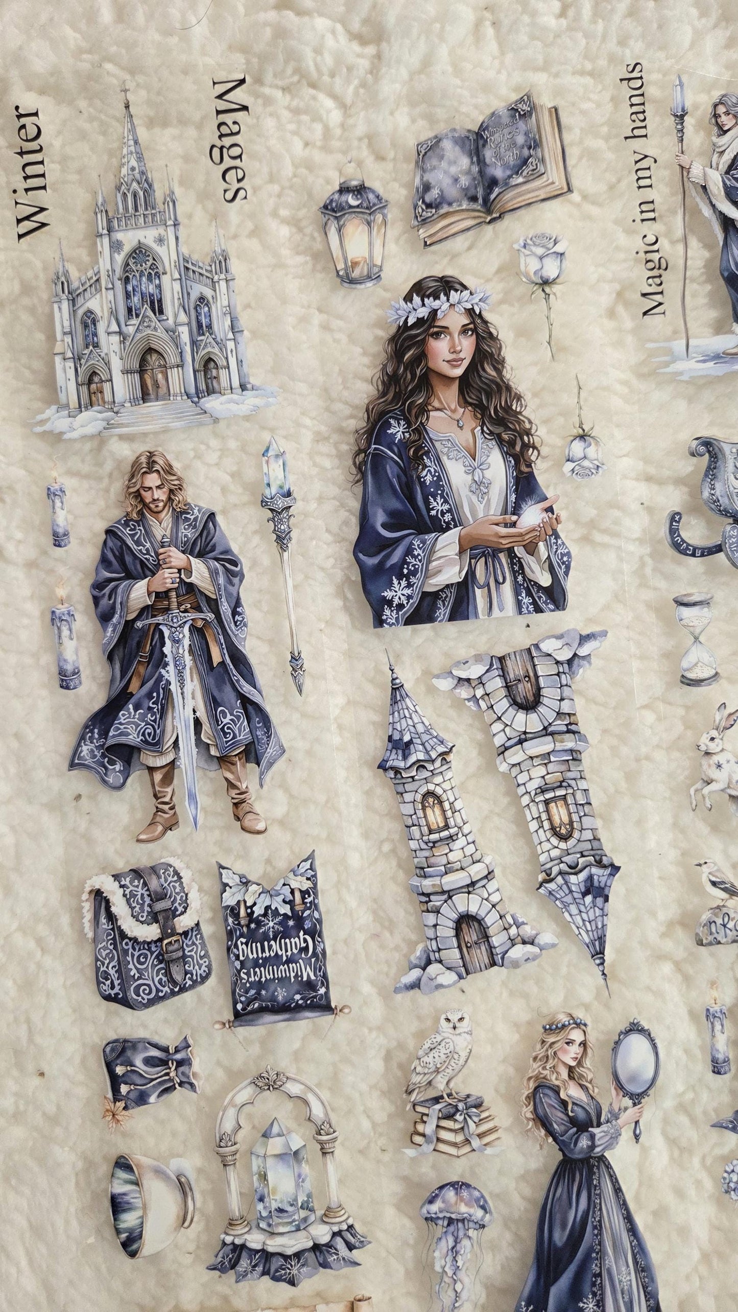 Winter Mages - PET Tape | Scrapbooking & Journaling