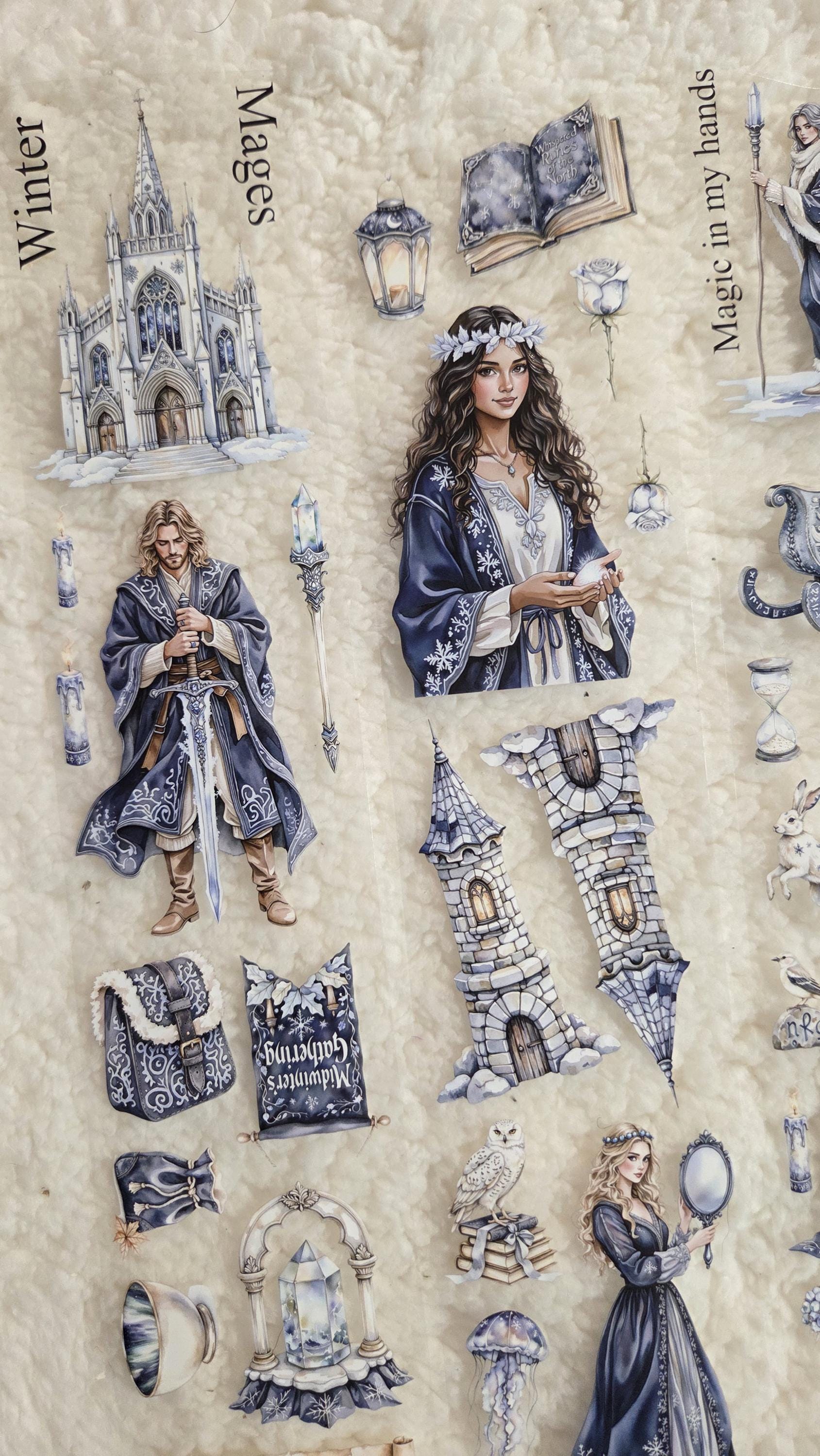 Winter Mages - PET Tape | Scrapbooking & Journaling