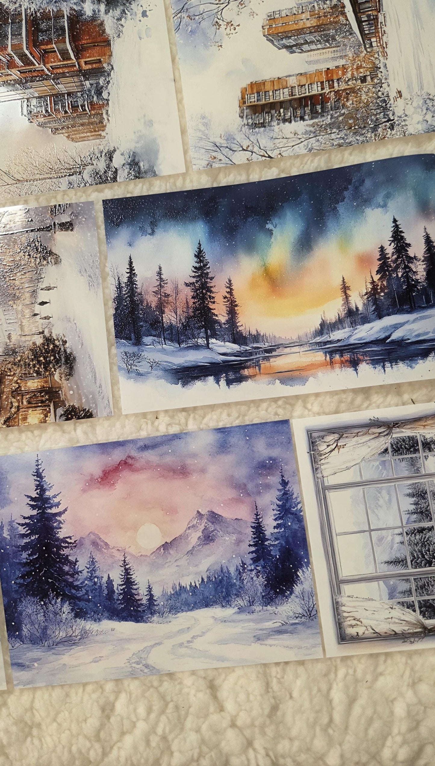 Winter Landscape XXL - PET Tape | Scrapbooking & Journaling