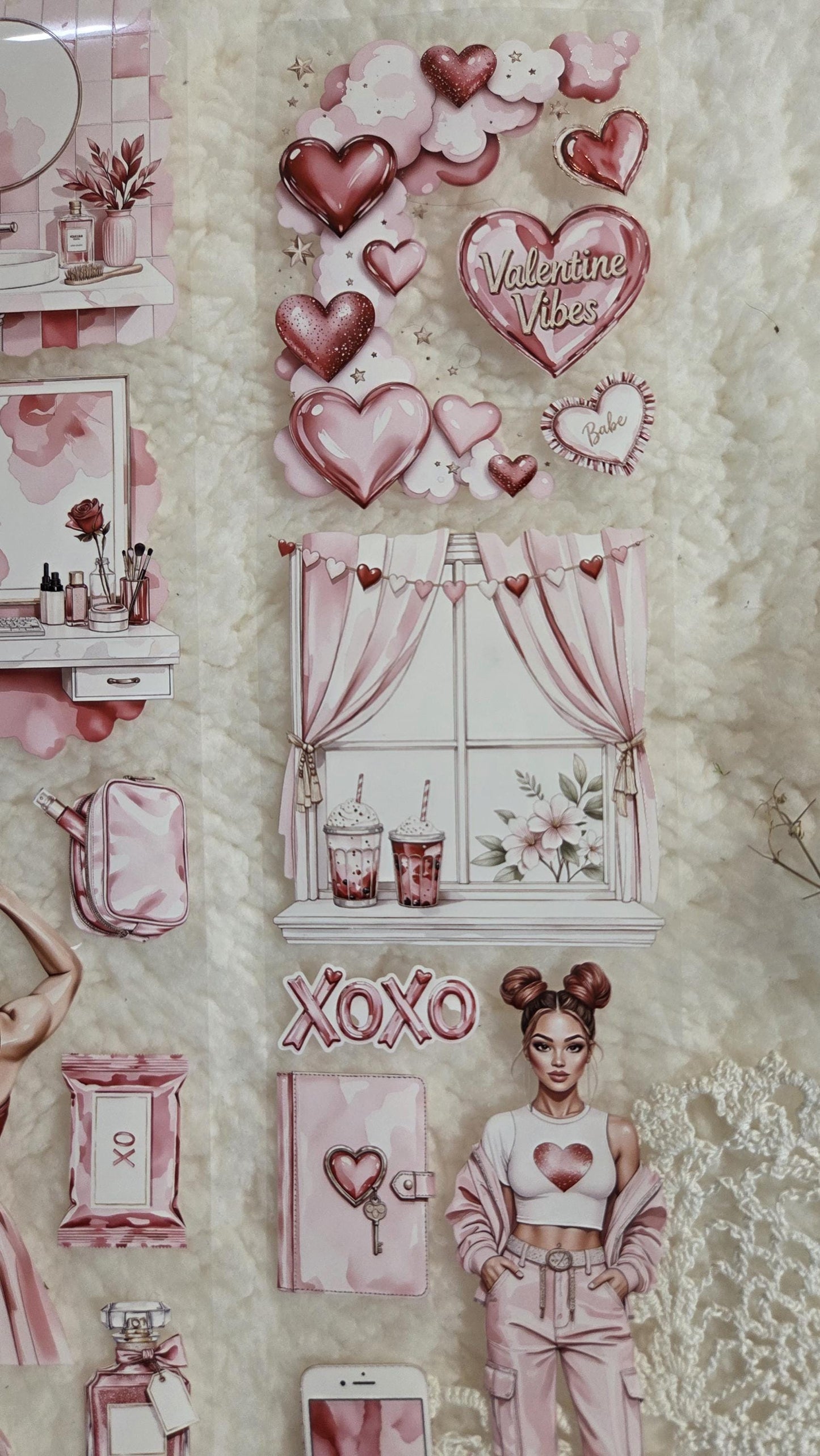 Valentine Vibes - PET Tape | Scrapbooking & Journaling