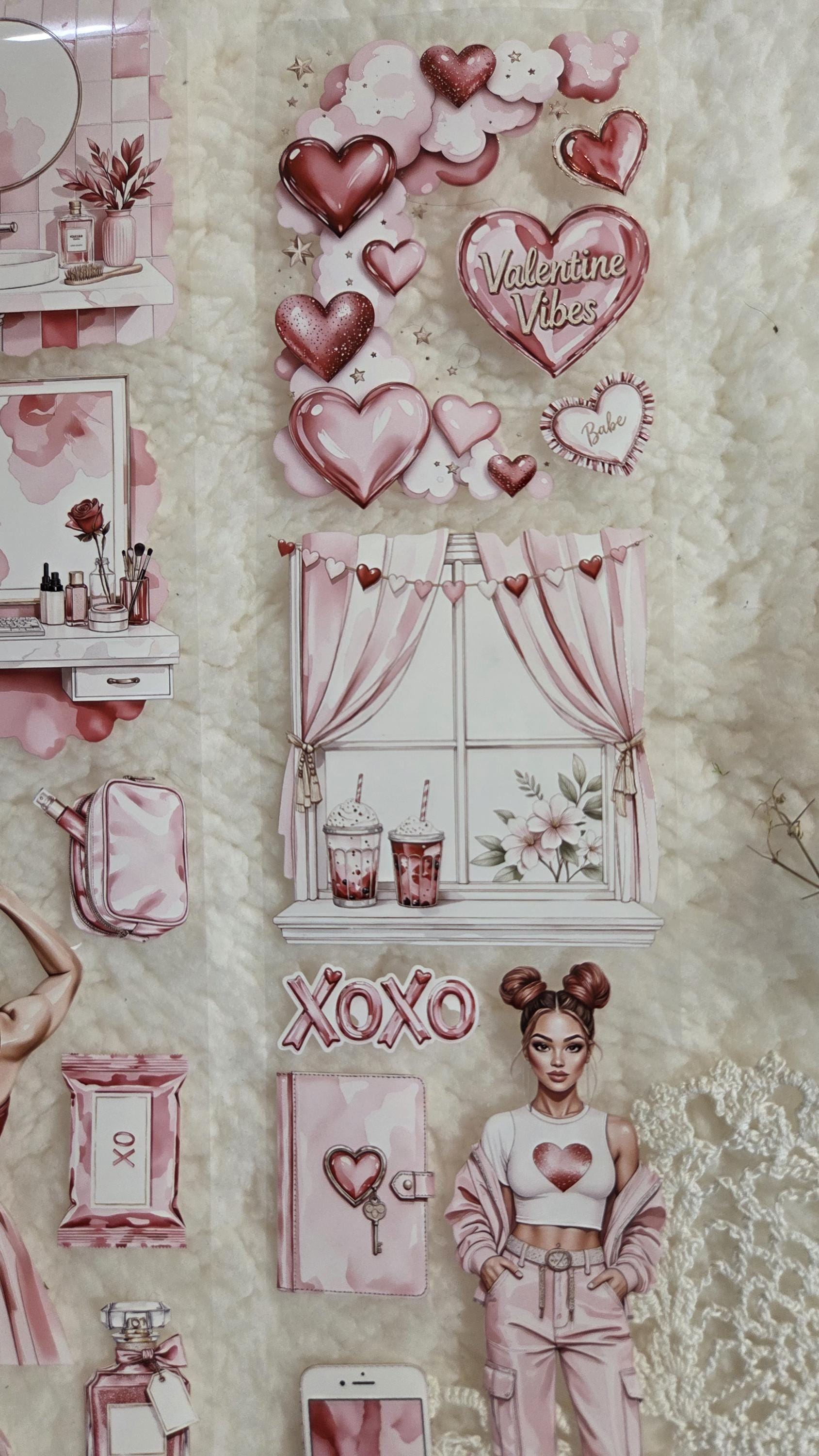 Valentine Vibes - PET Tape | Scrapbooking & Journaling