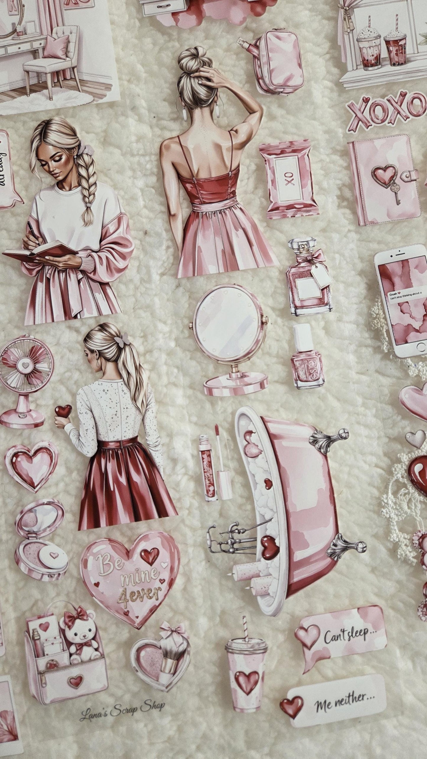 Valentine Vibes - PET Tape | Scrapbooking & Journaling