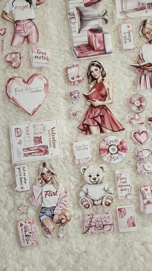 Valentine Vibes - PET Tape | Scrapbooking & Journaling