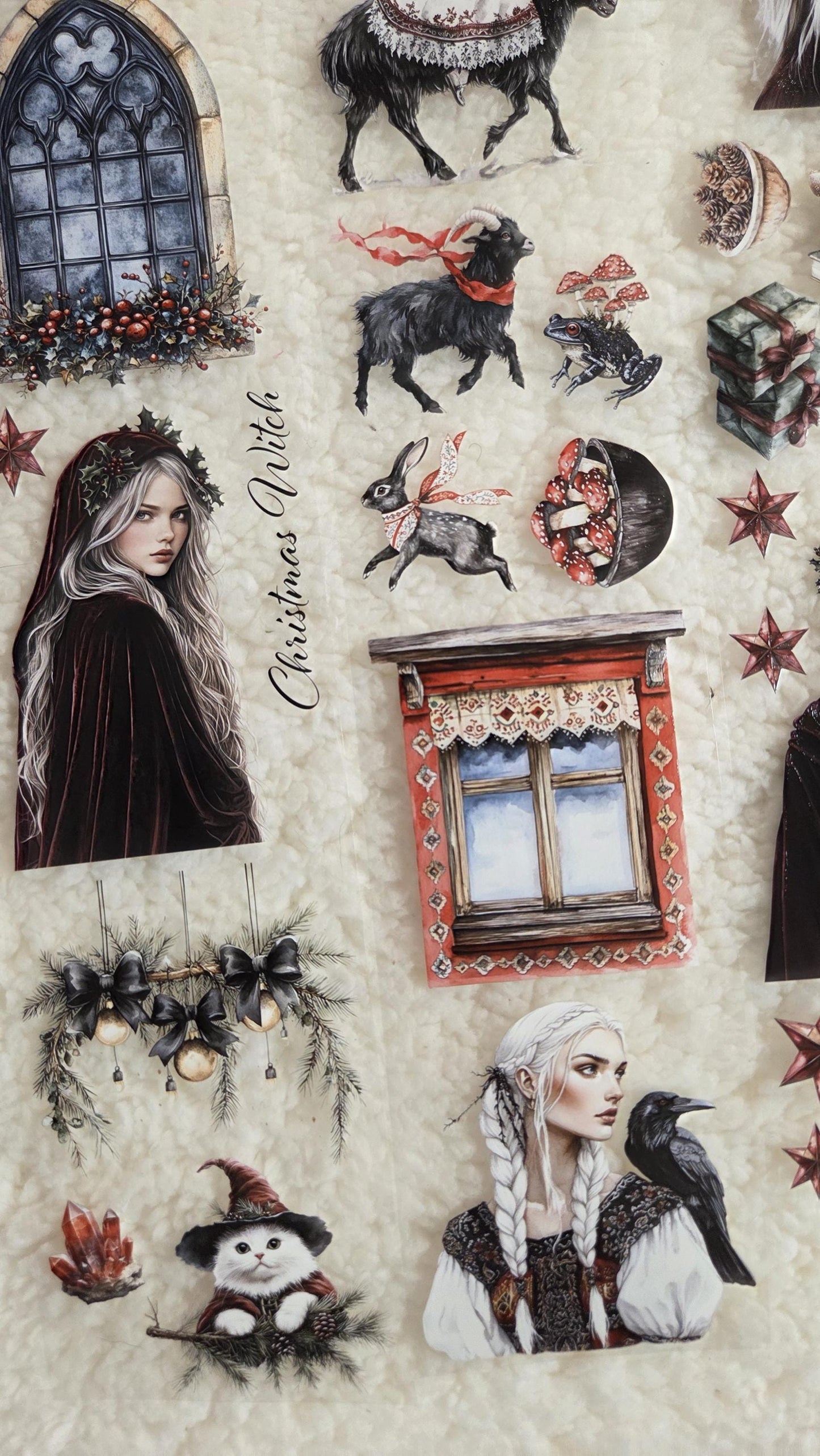 Slavic and Christmas Witches - PET Tape | Scrapbooking & Journaling