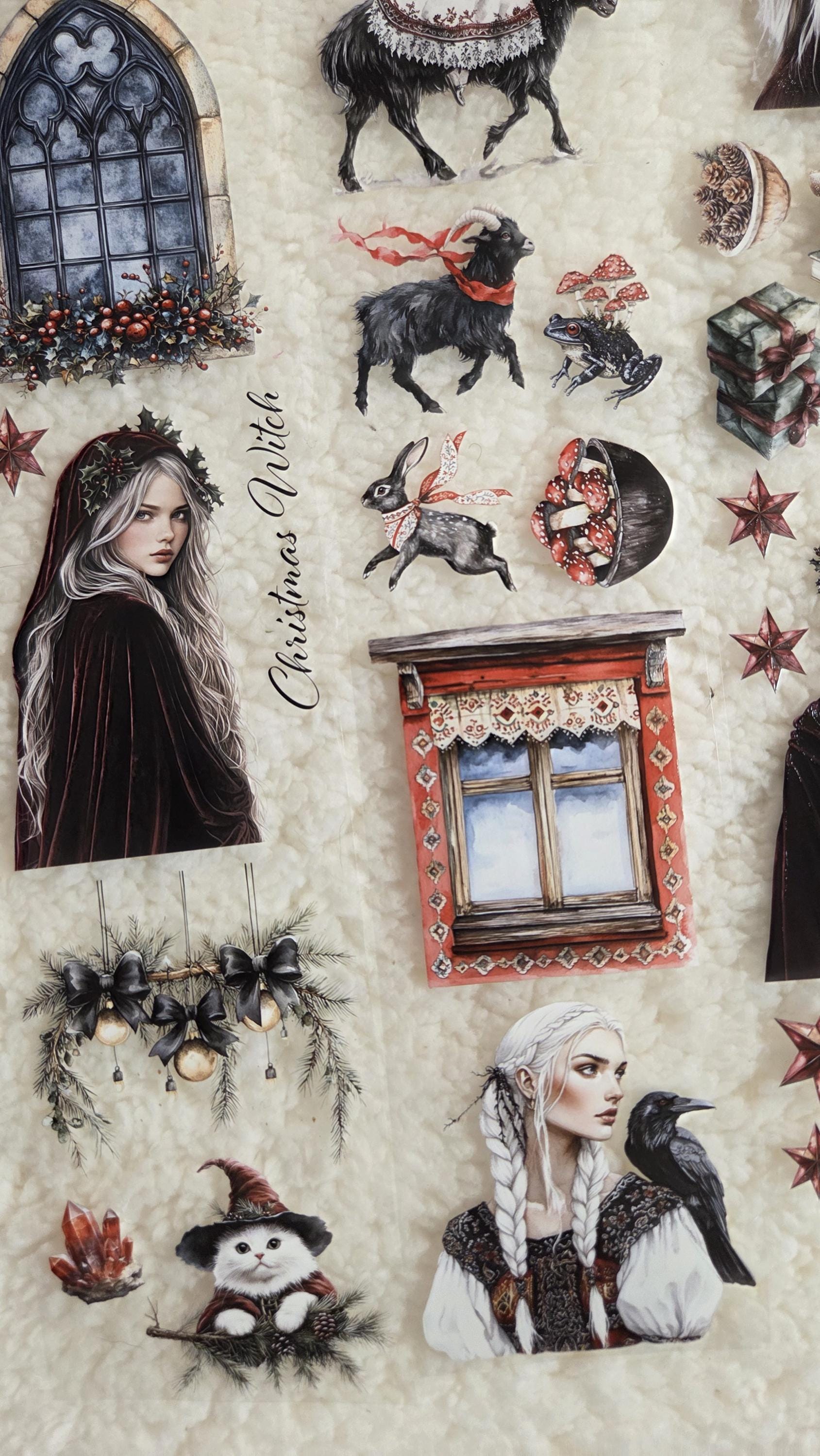Slavic and Christmas Witches - PET Tape | Scrapbooking & Journaling