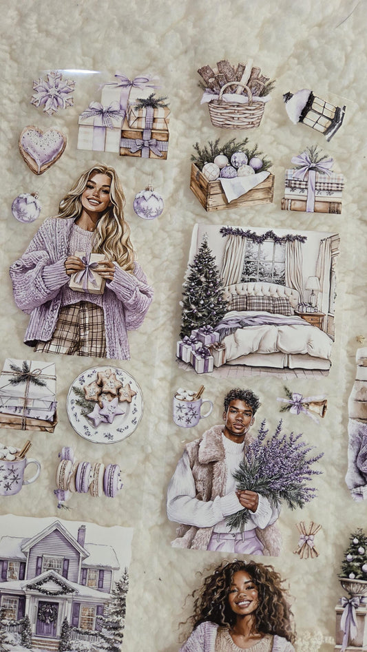 Frosted Lavender - PET Tape | Scrapbooking & Journaling