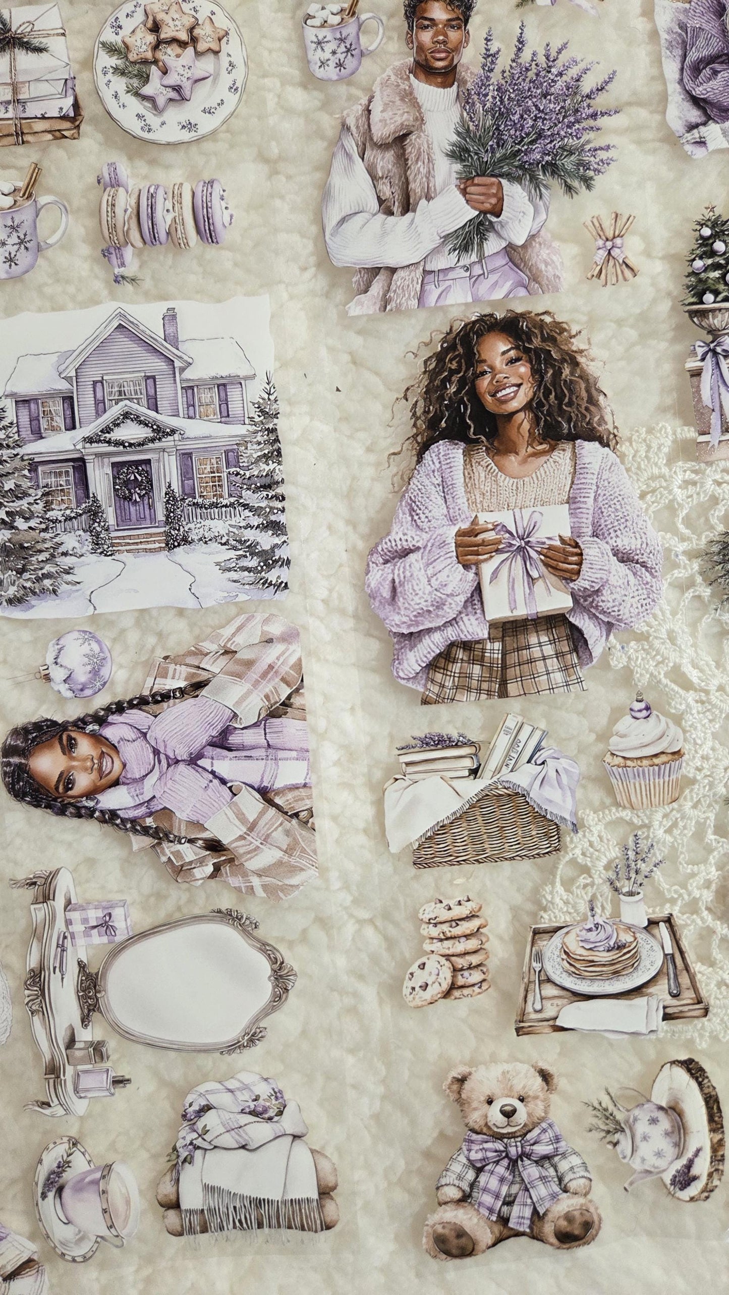 Frosted Lavender - PET Tape | Scrapbooking & Journaling