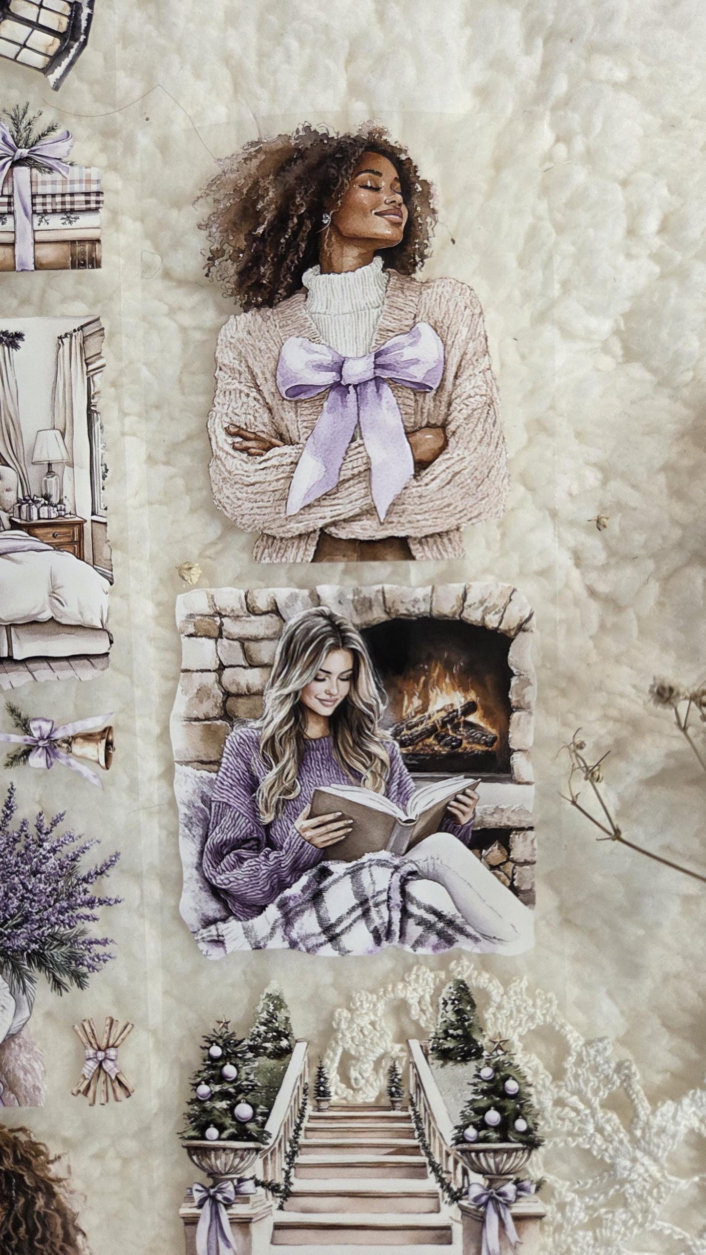 Frosted Lavender - PET Tape | Scrapbooking & Journaling