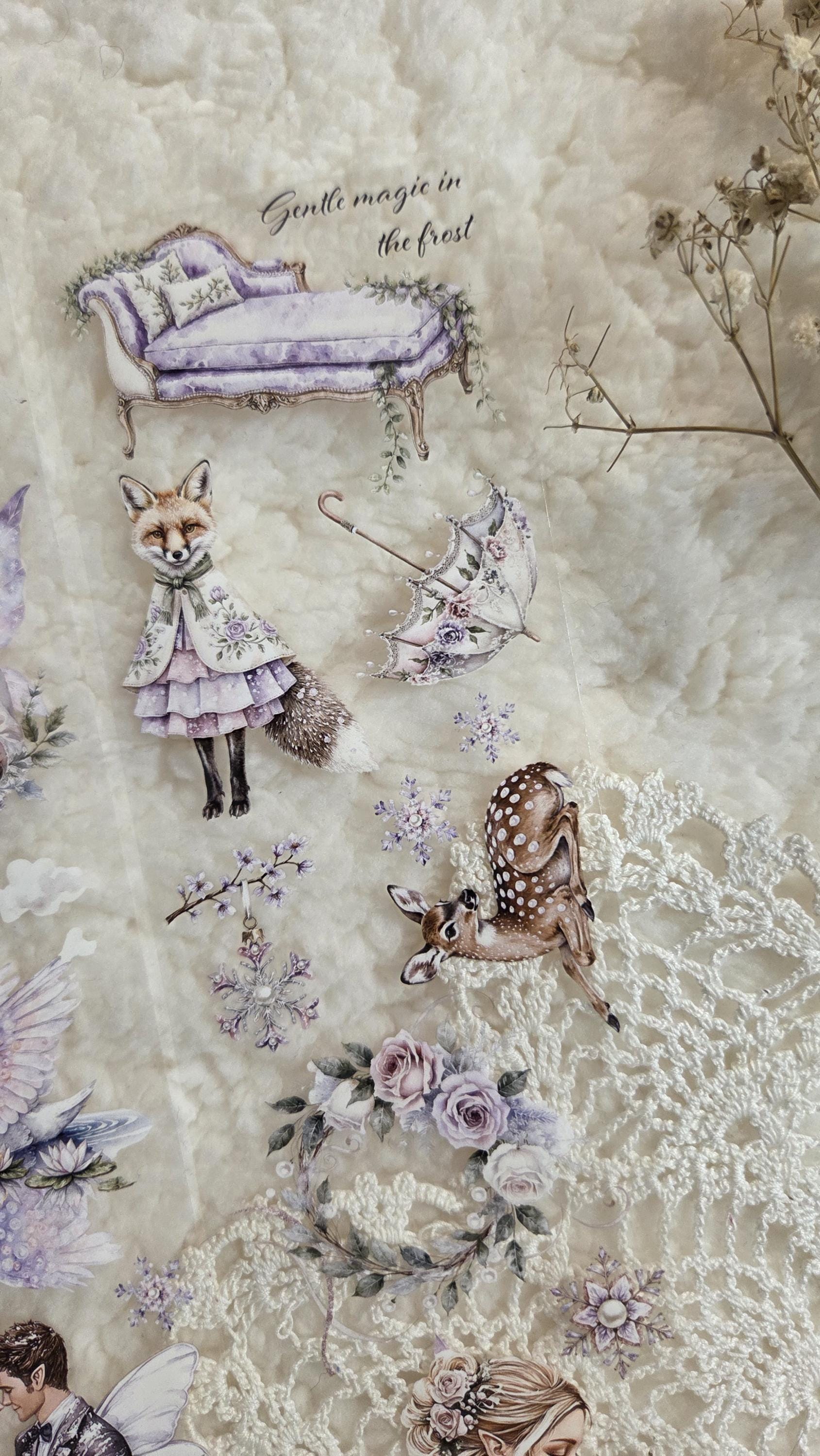 Dreaming Winter Fae - PET Tape | Scrapbooking & Journaling