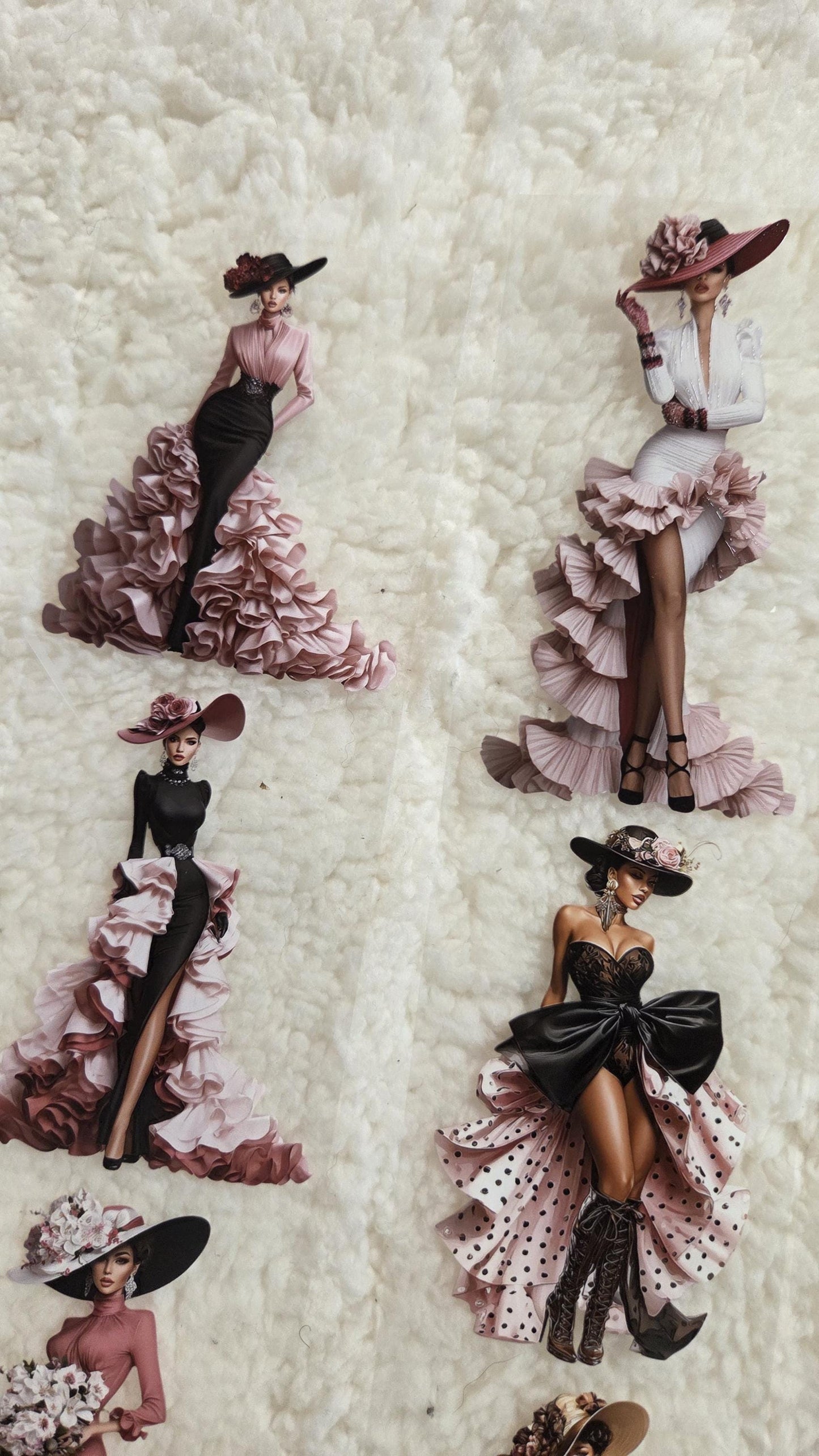 Scarlet Elegance - PET Tape | Scrapbooking & Journaling Supplies